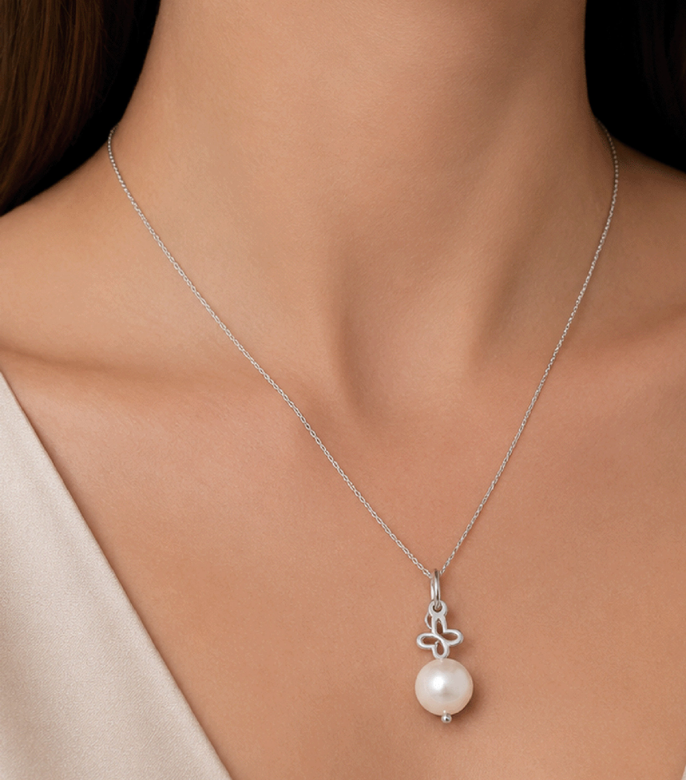 Dije en Plata .925 Mariposa Mujer