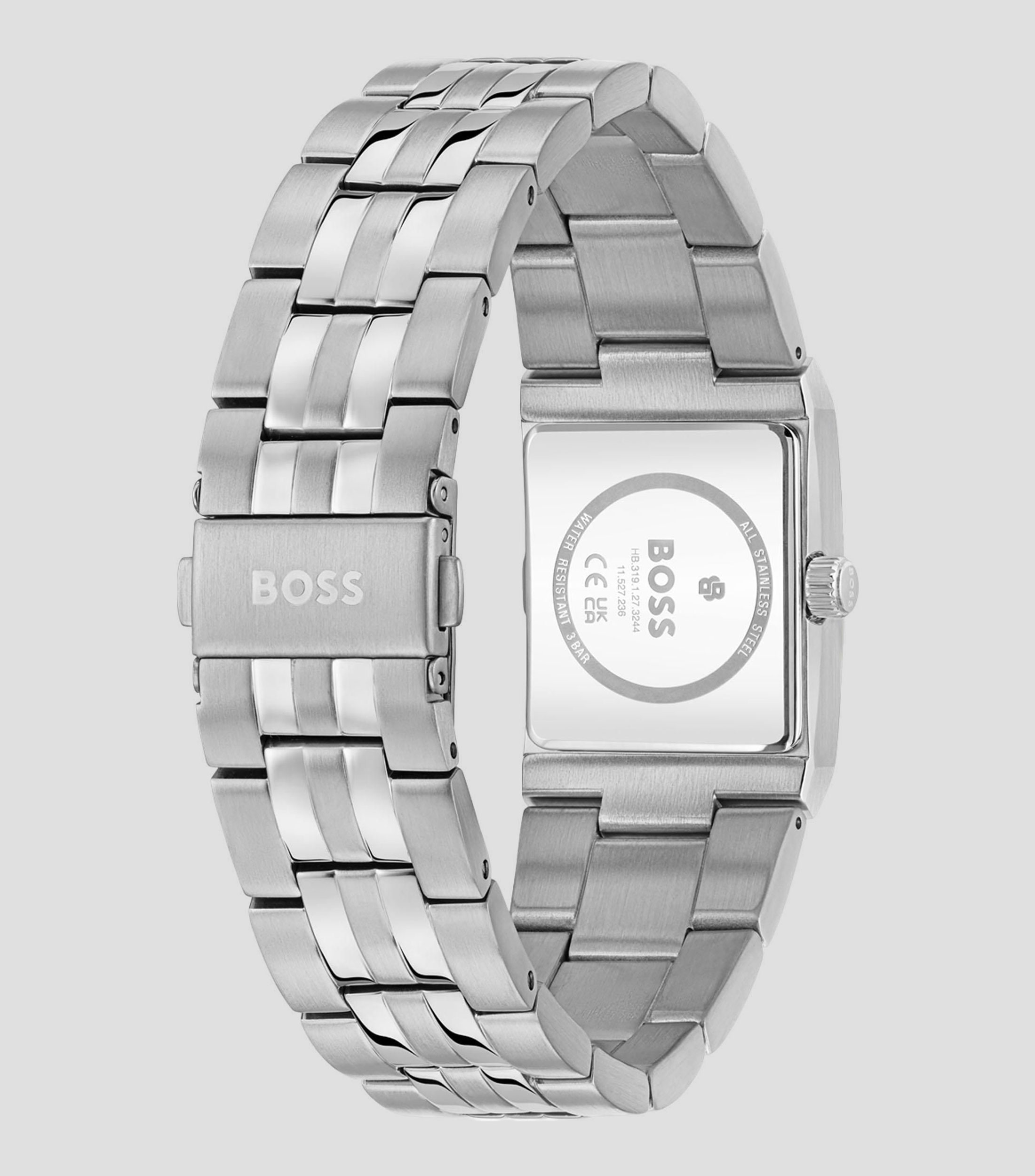 Reloj para Hombre Strivo casual plateado, negro