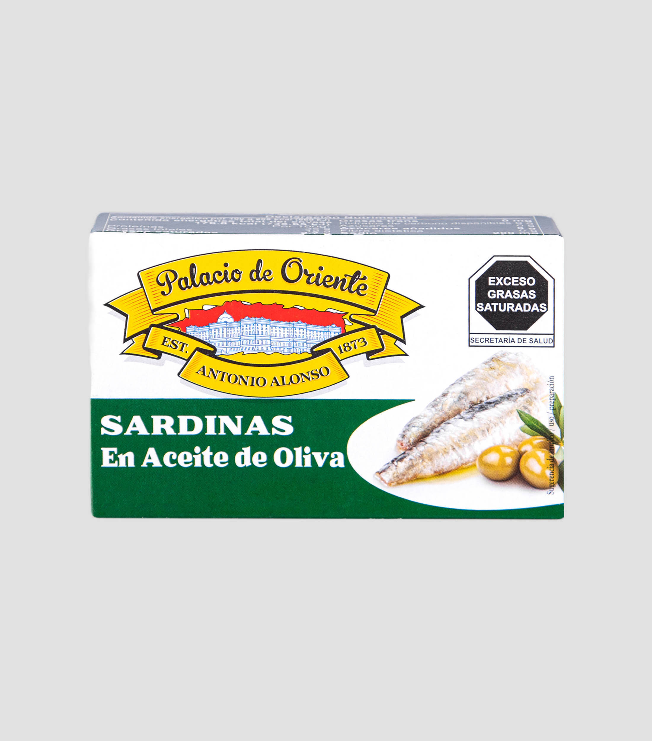 Sardinas en Aceite de Oliva, 120 g