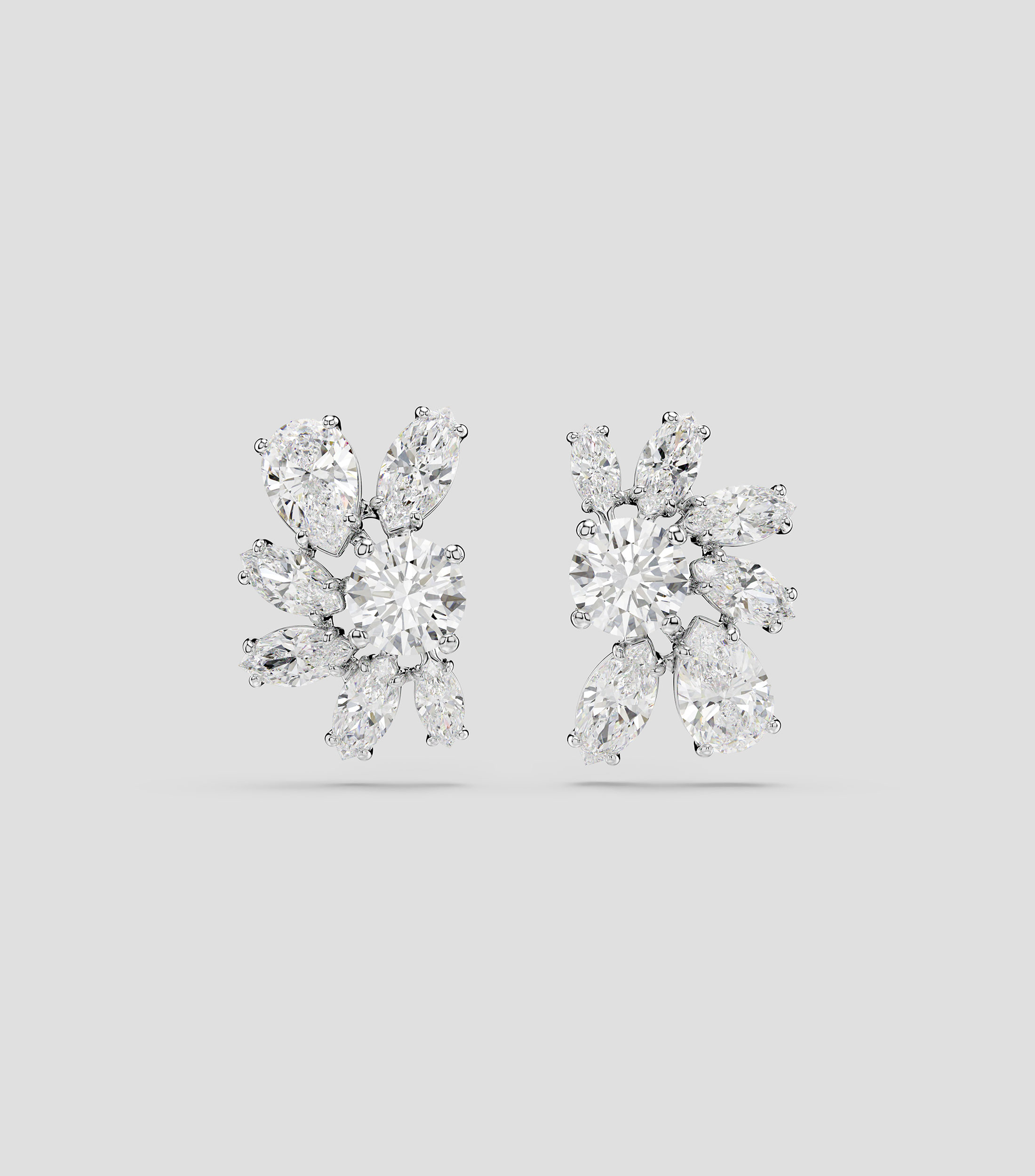 Aretes Mesmera con cristal Mujer
