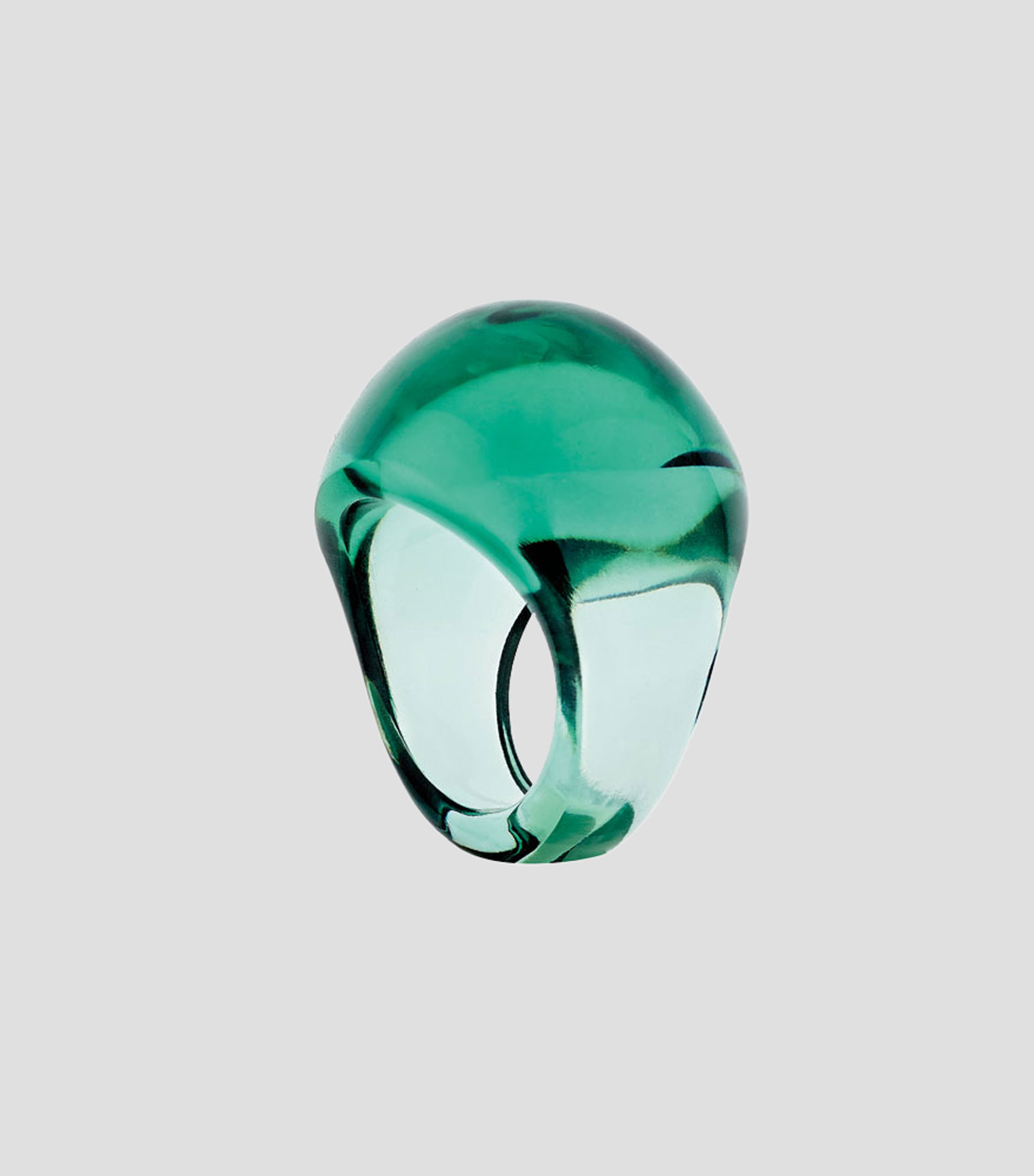Anillo Cabochon con cristal Mujer Talla 52