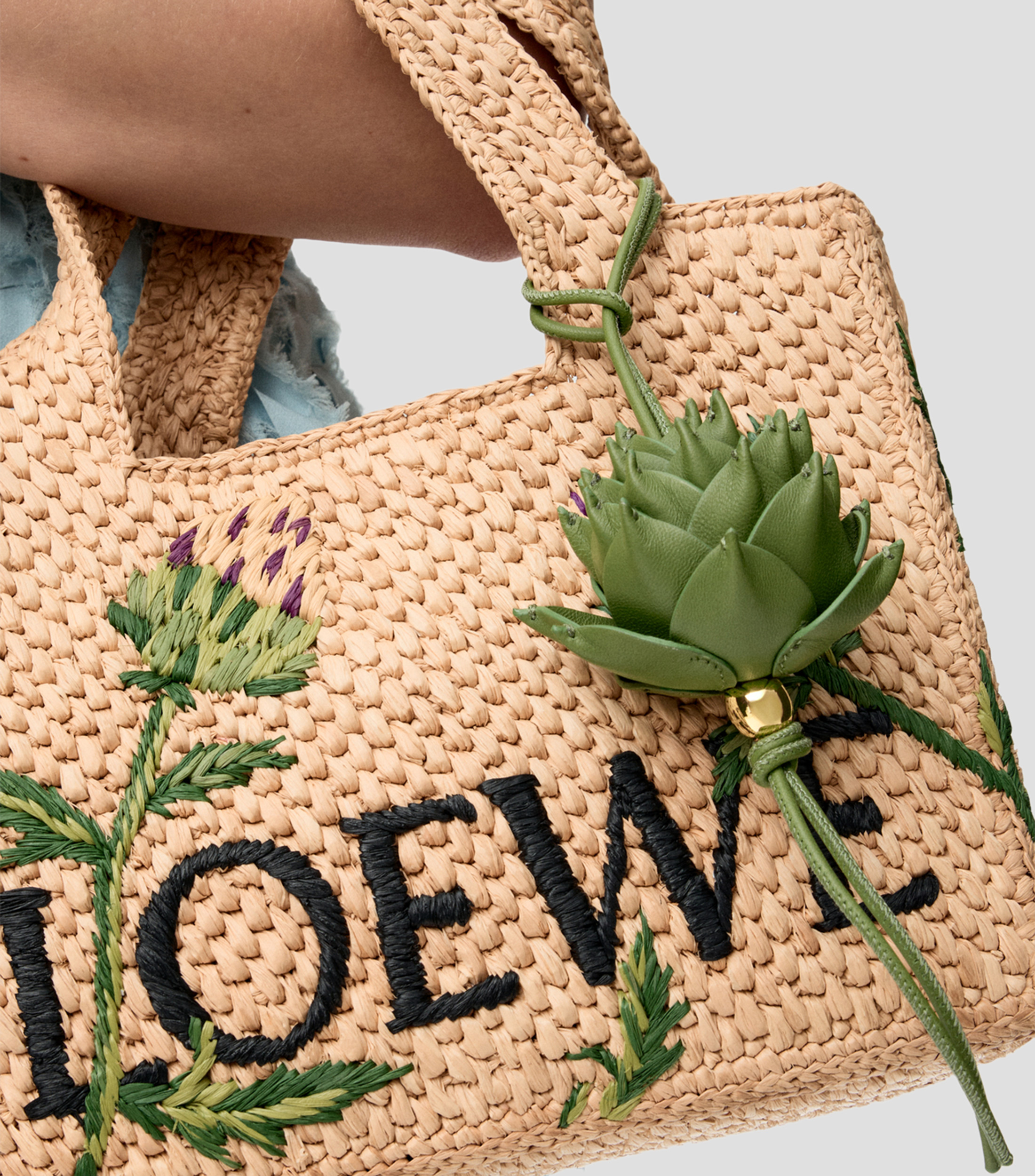 Charm para bolsa en forma de alcachofa Mujer