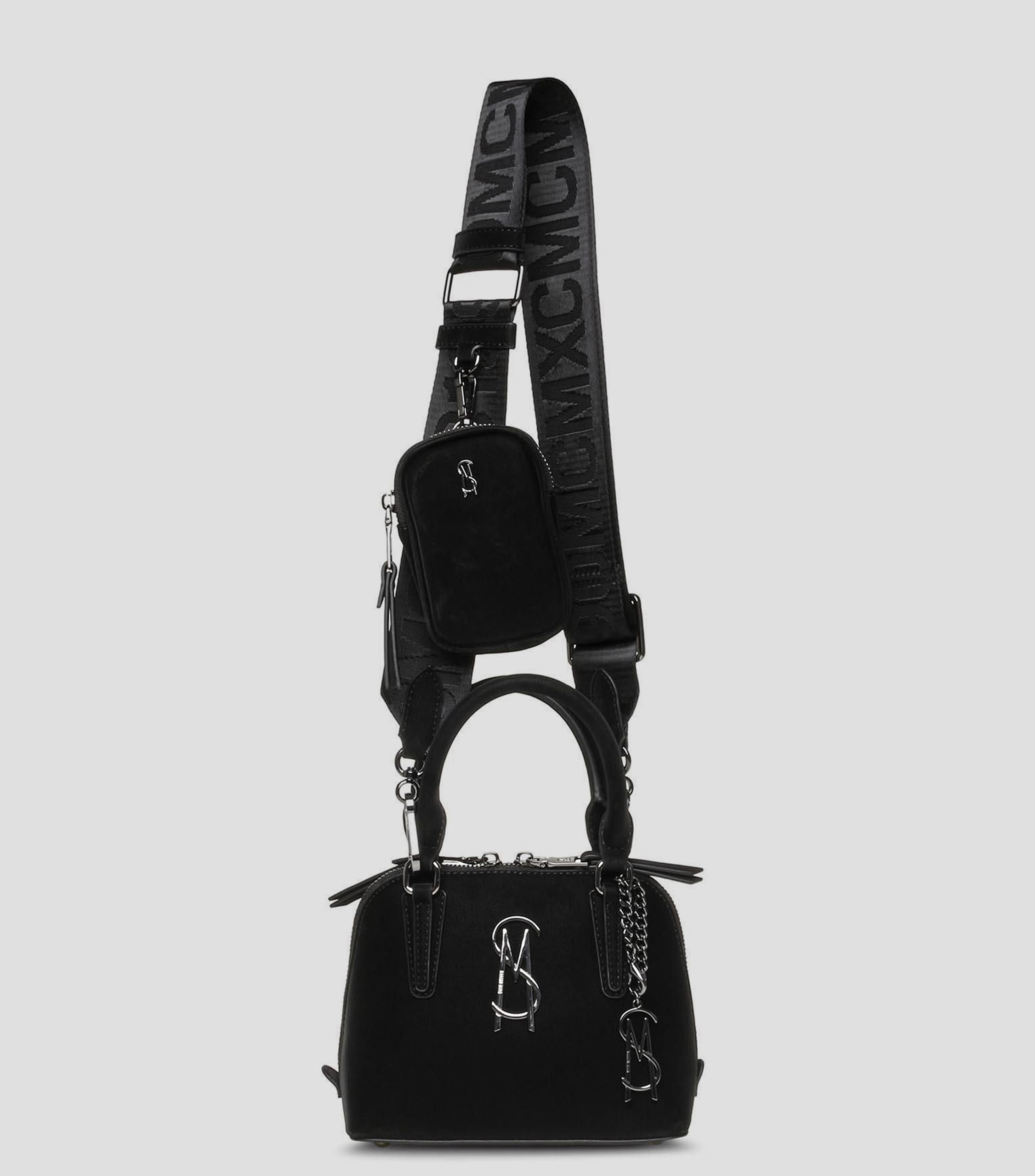 Bolsa crossbody negra Mujer