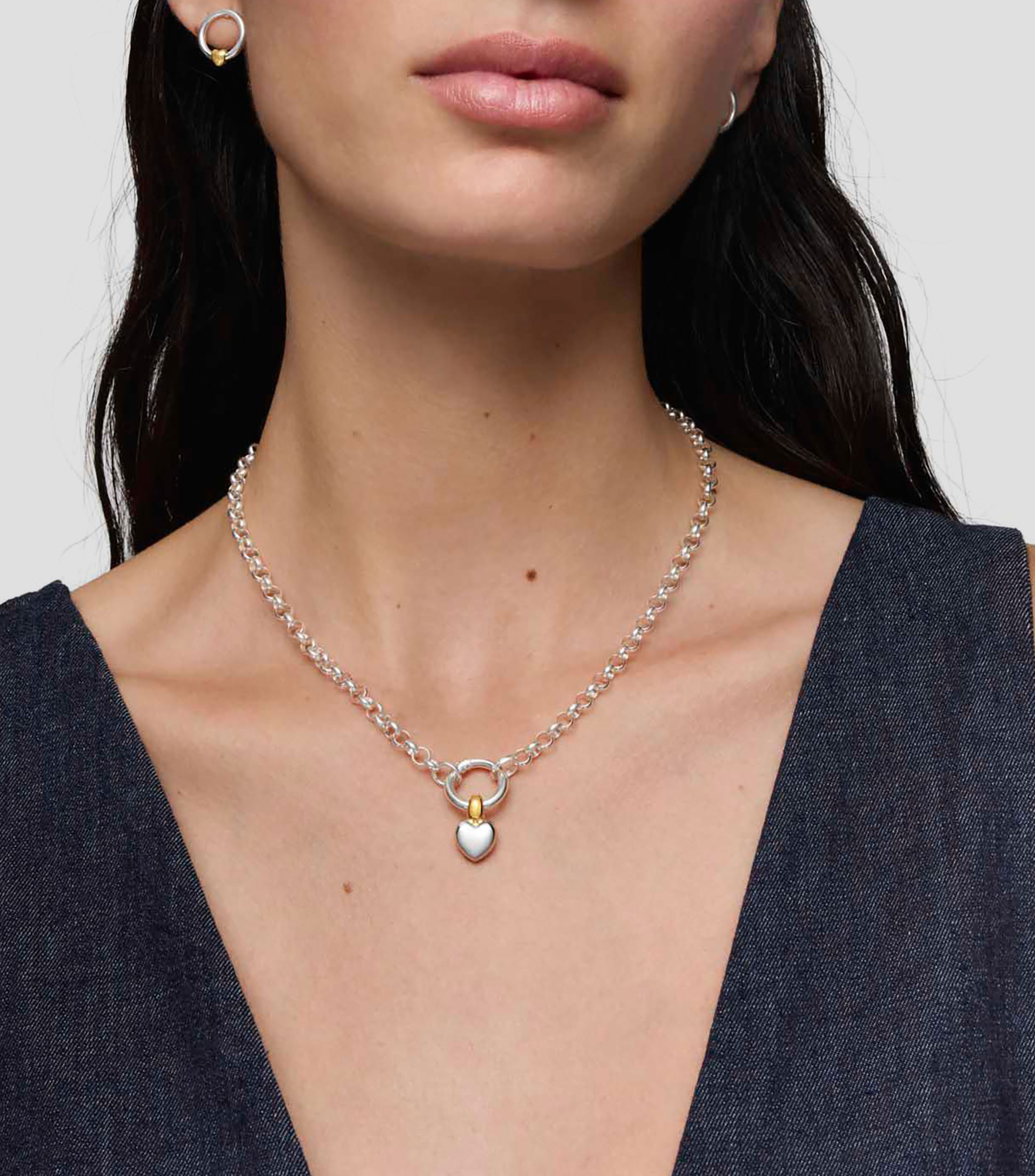 Dije en plata .925 Flechazo Mujer
