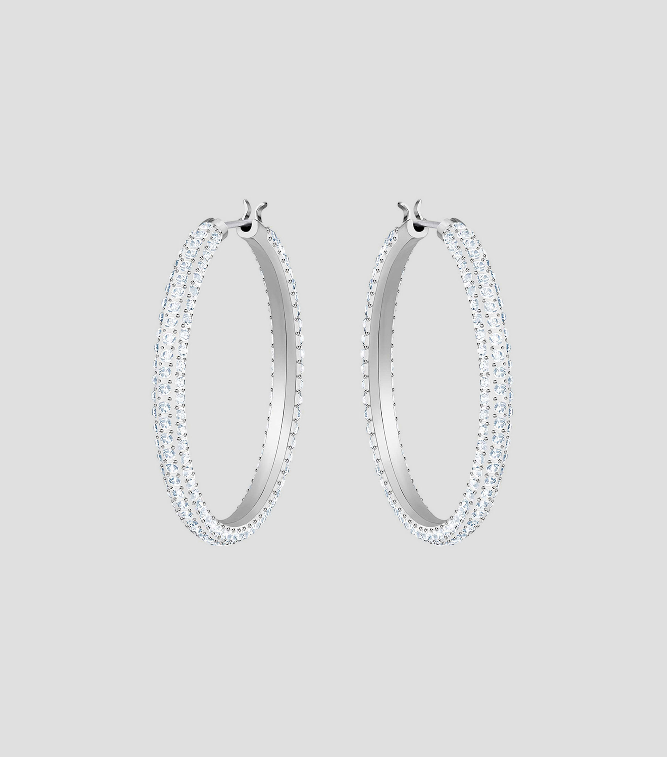 Aretes con cristal Mujer