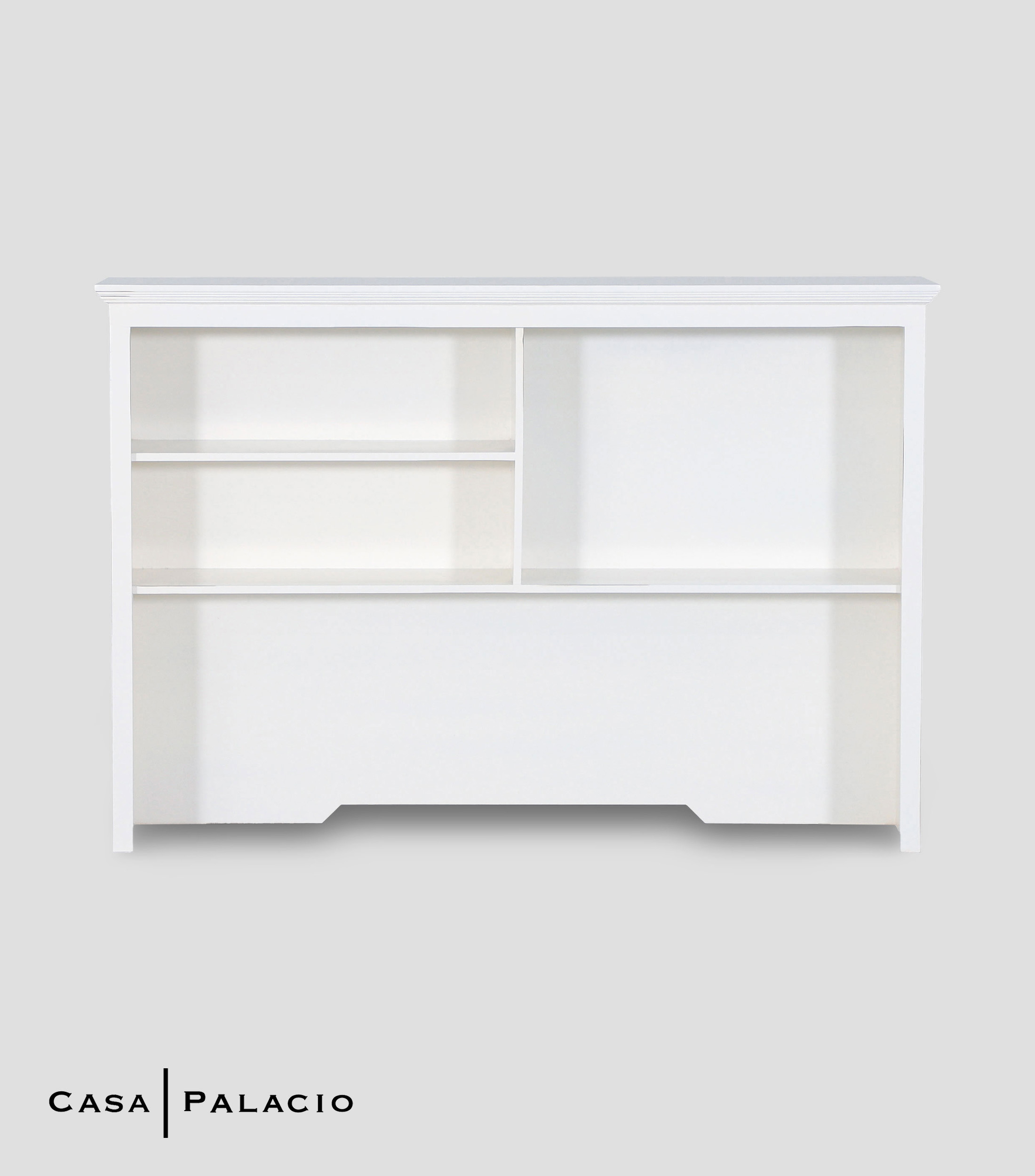 Copete de escritorio Boston en MDF blanco