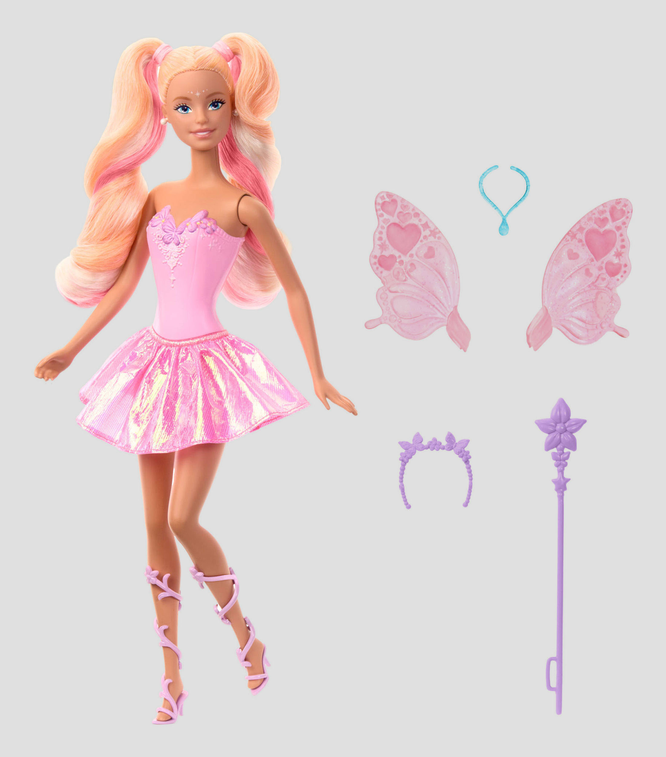 Muneca Barbie Hada de Colores Magicos