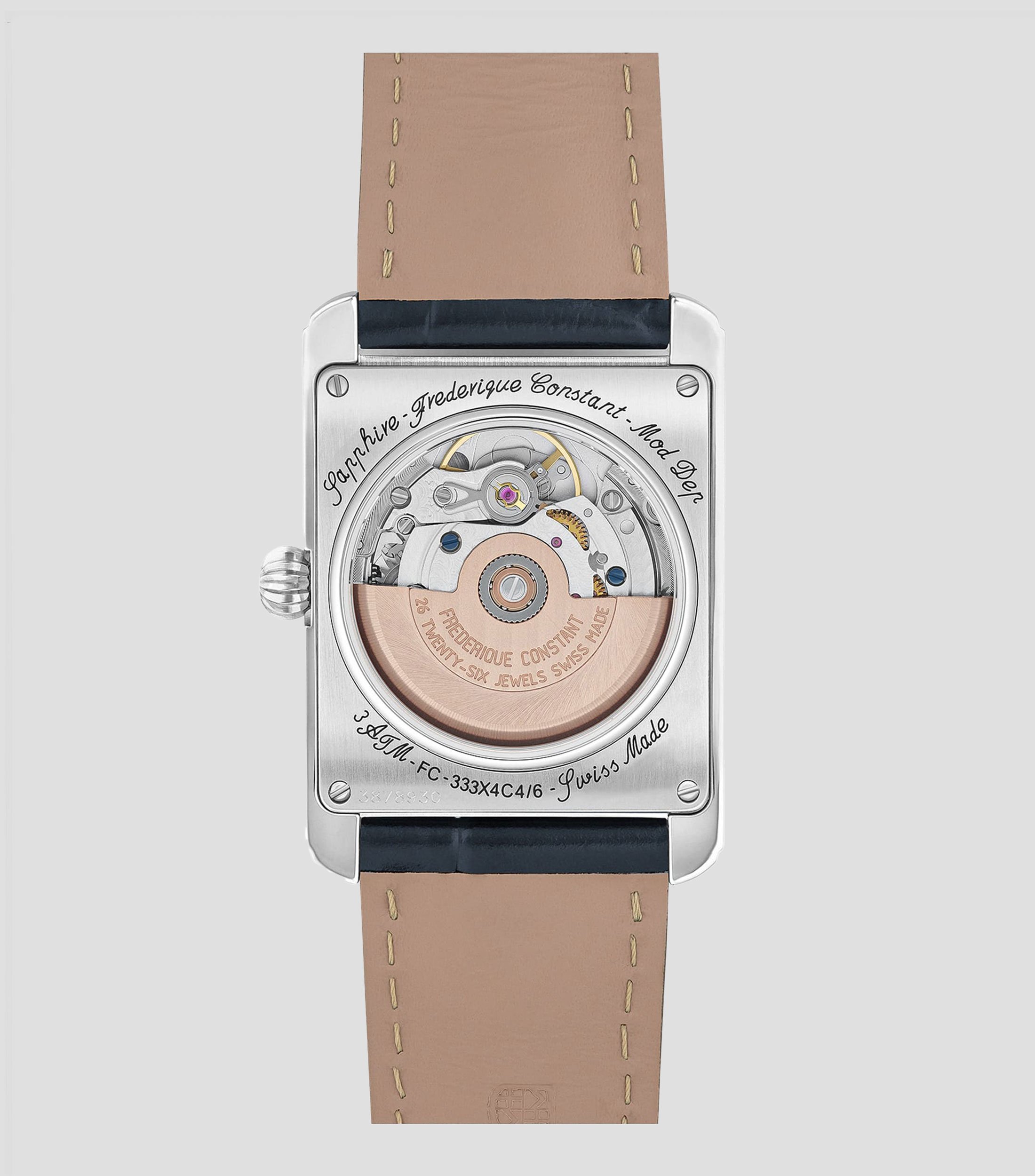 Reloj para Hombre classics carrée Casual, Plateado