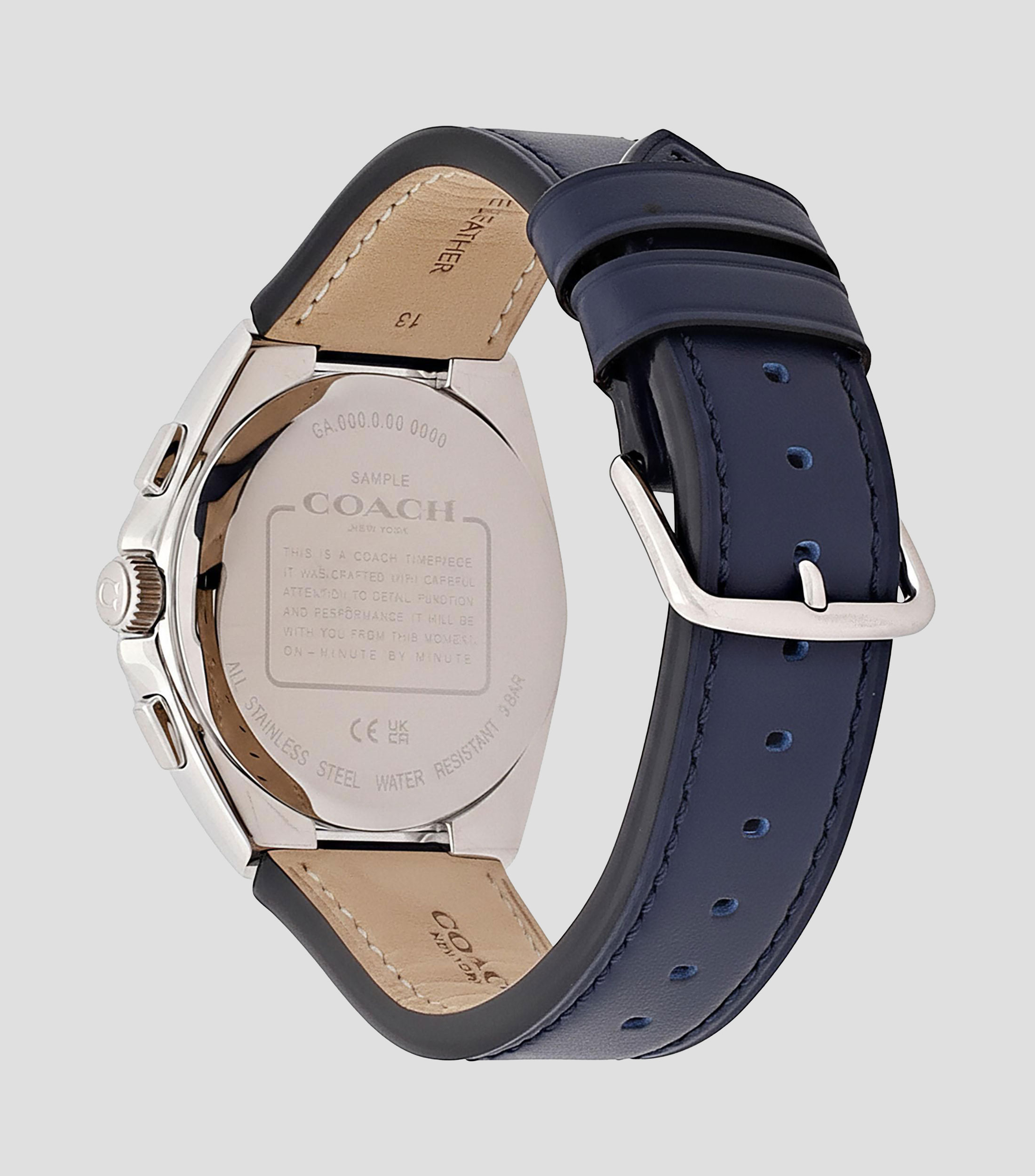 Reloj para Hombre Jackson Deportivo Plateado, Azul