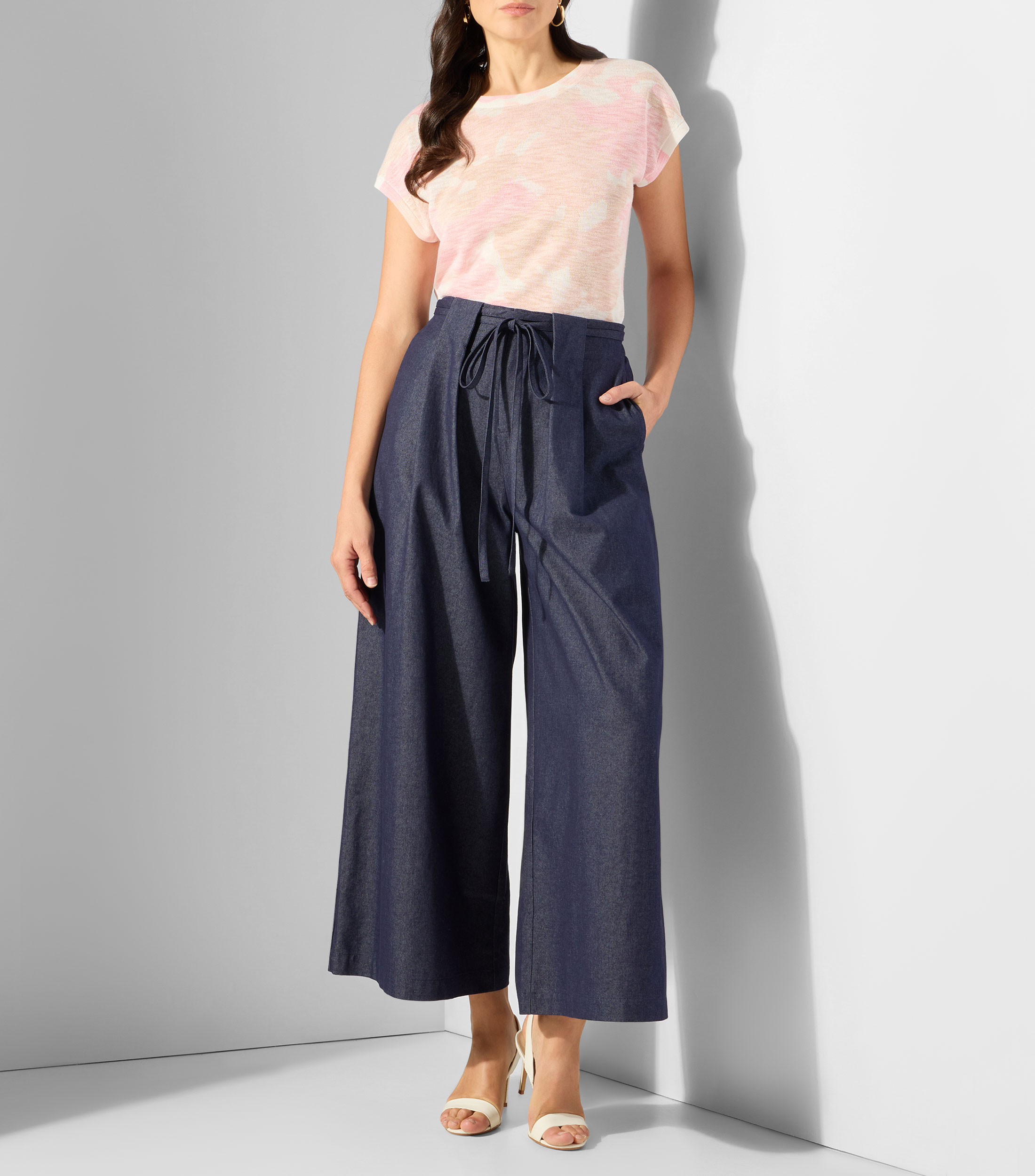 Jeans de corte amplio Mujer