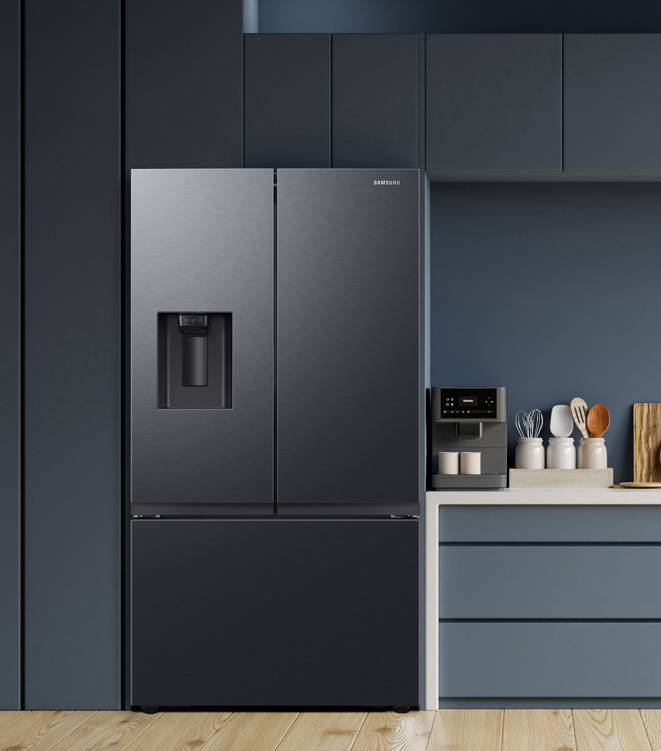 Refrigerador French Door 31 p3 RF32CG5411B1EM Negro