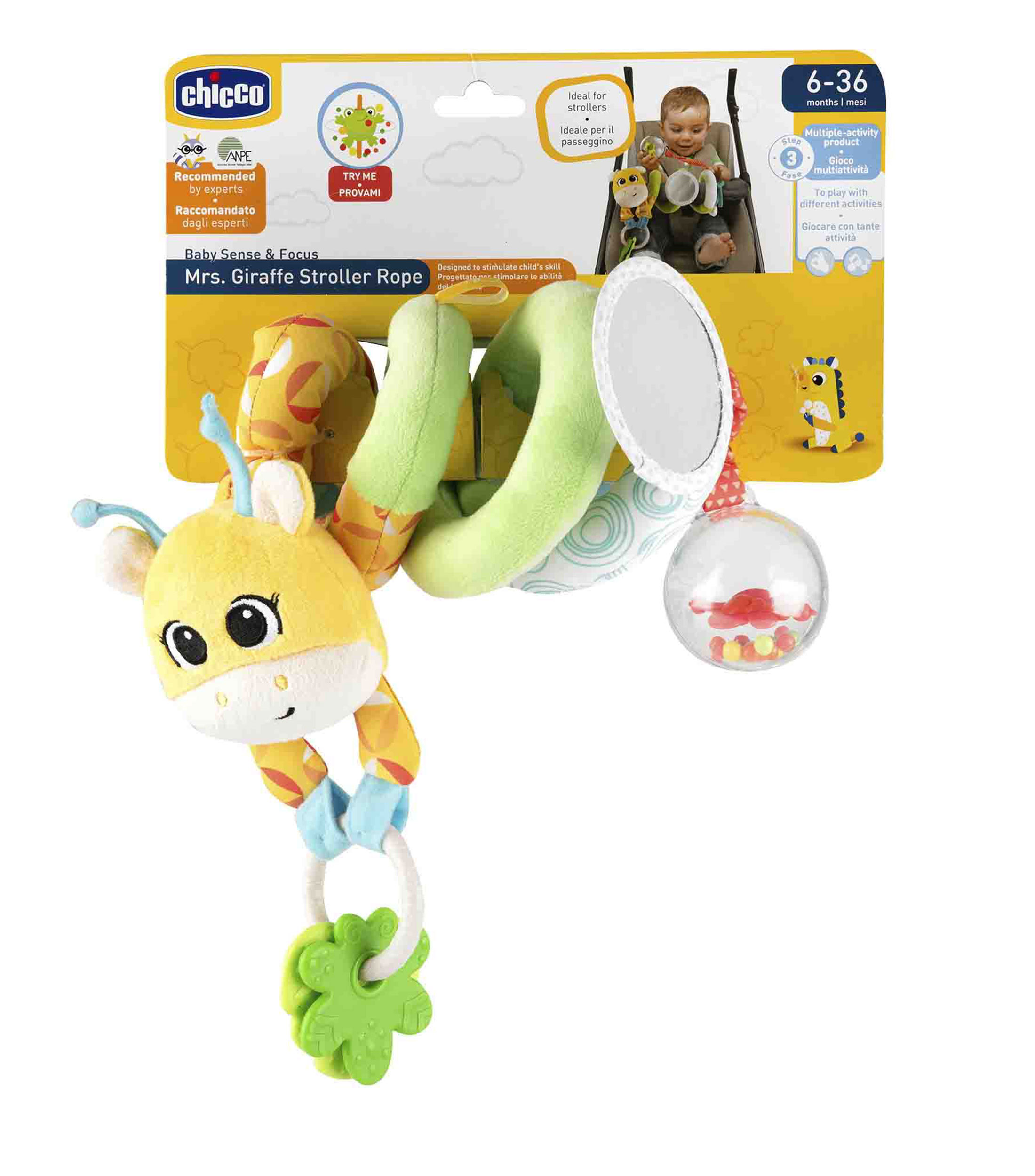 Peluche Mister Jirafa Espiral Para Coche