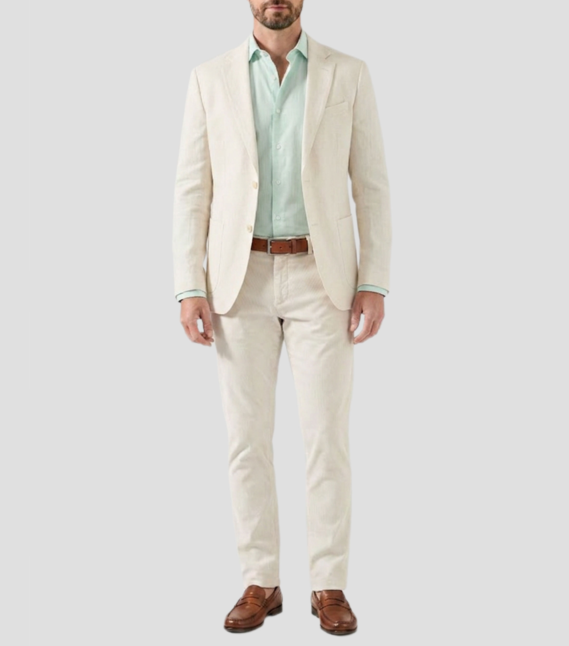 Camisa de cuadros manga larga Hombre