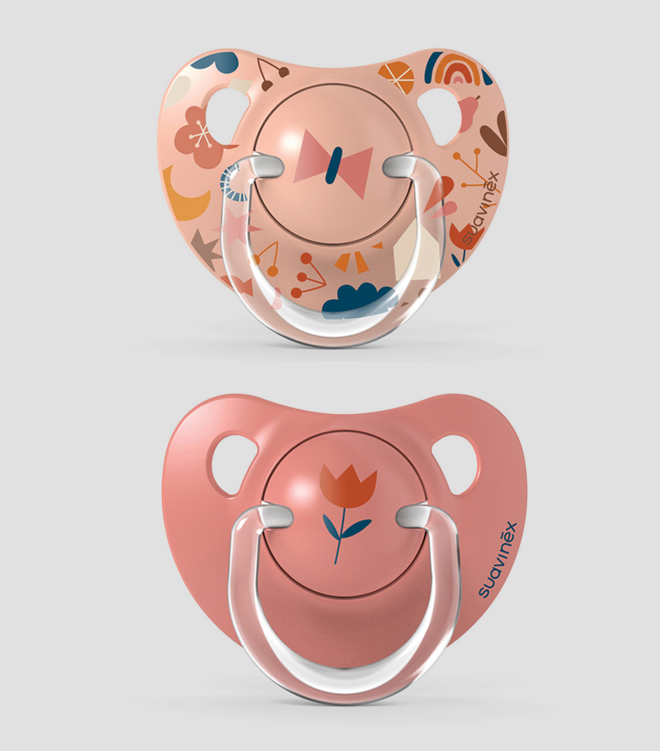 Set 2 Chupones quotInto the Forestquot Rosa 6-18 meses
