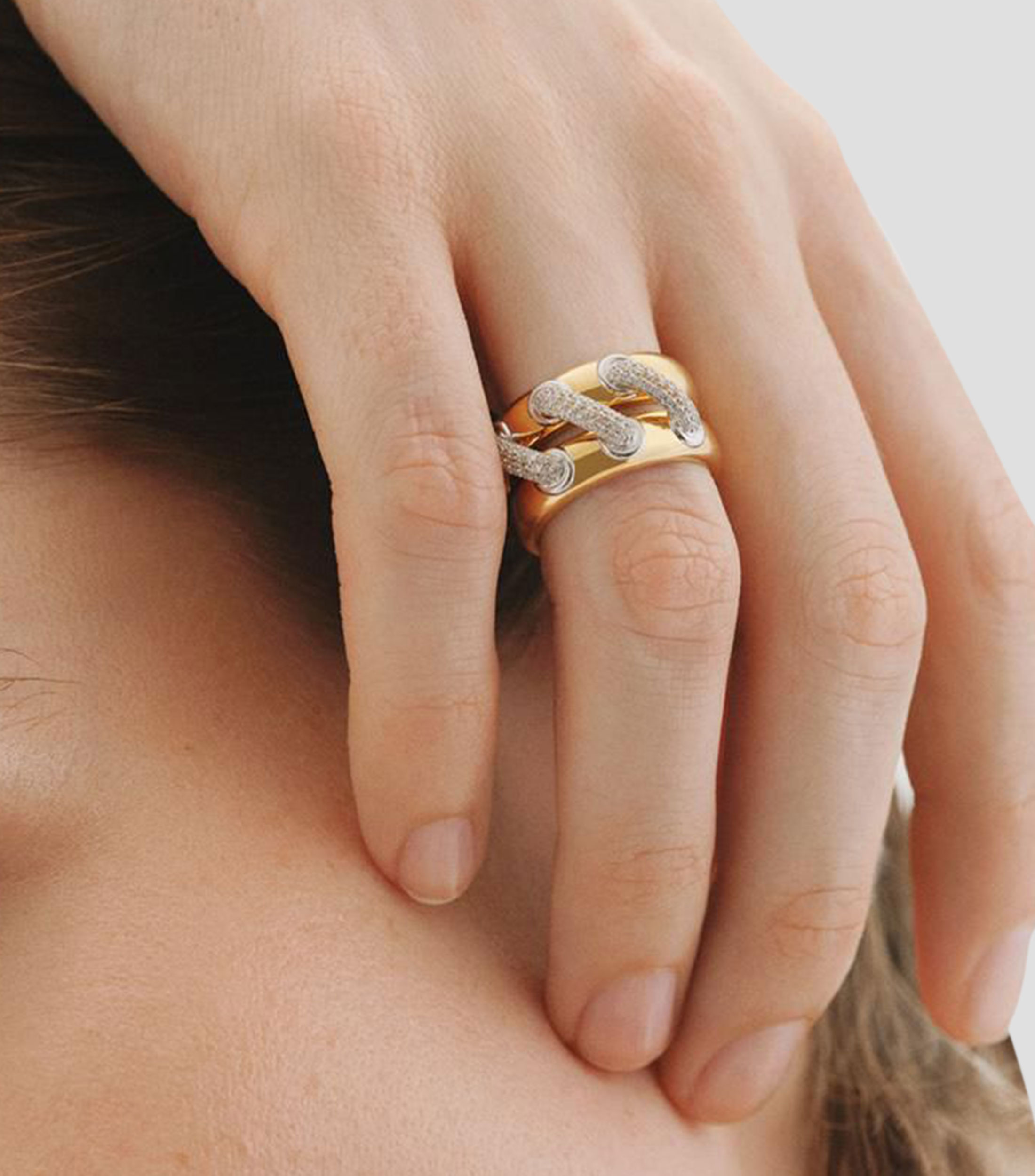 Anillo en Plata .925 con Topacio Mujer
