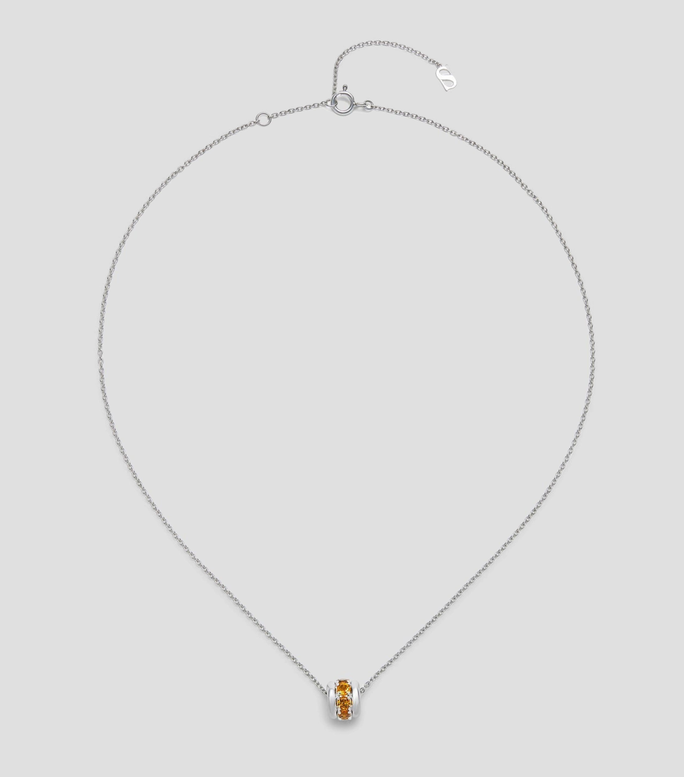 Collar en Plata .925 con cuarzo Utopian Mujer