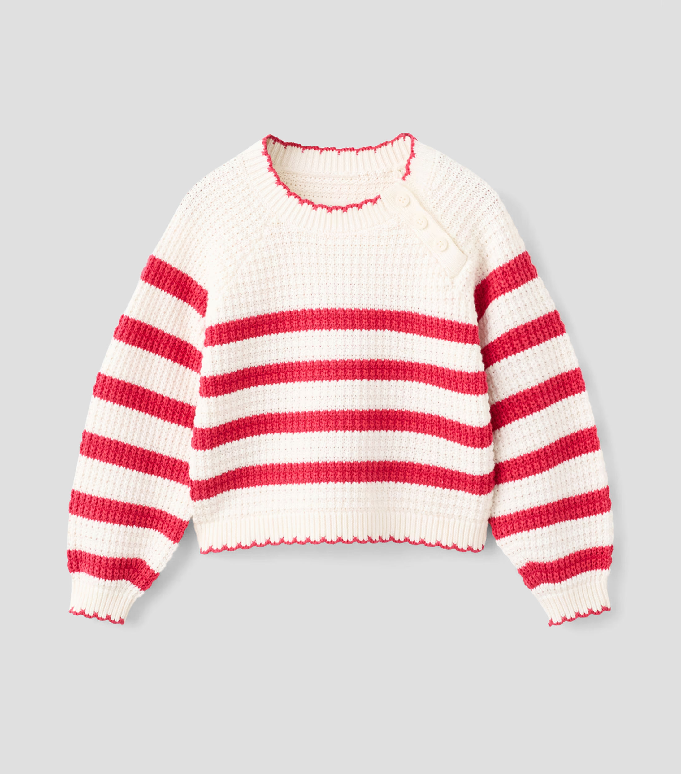 Suéter cuello redondo Niña