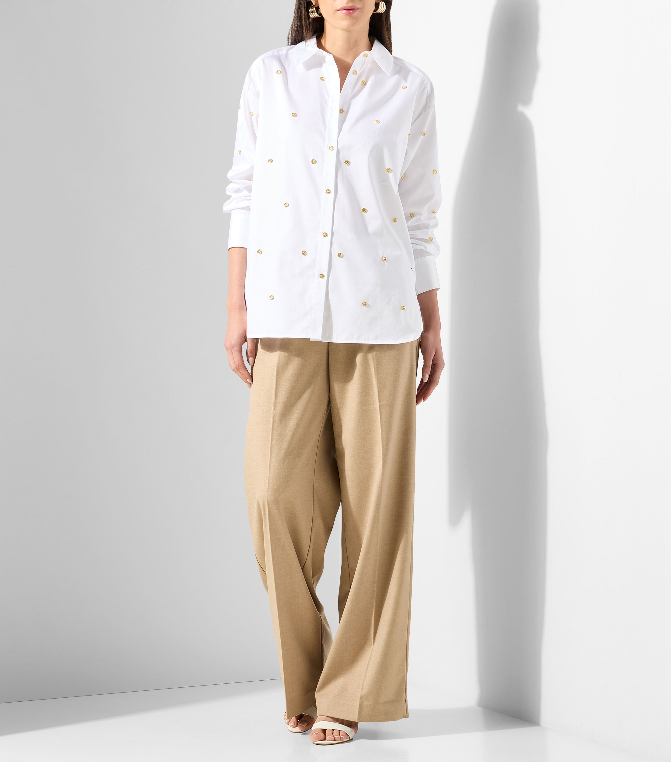 Camisa fantasía manga larga Mujer