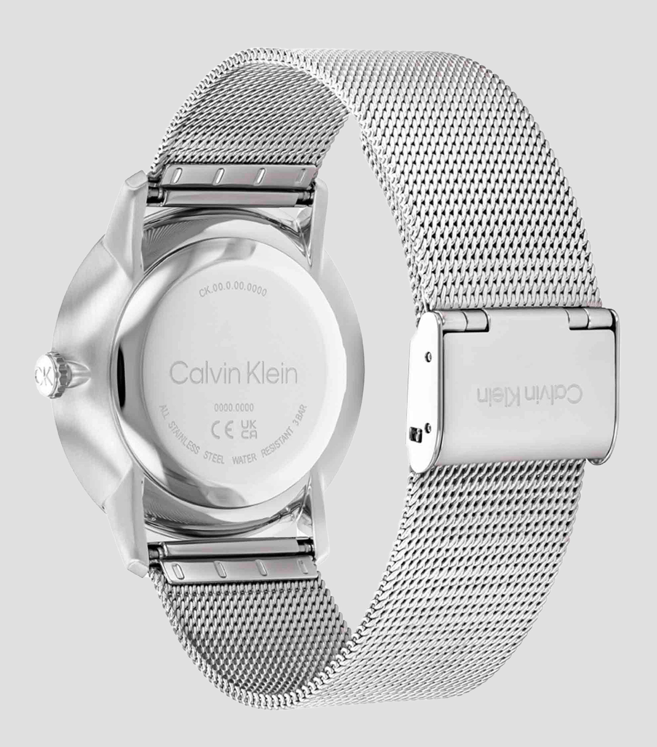Reloj Unisex Intrigue casual plateado
