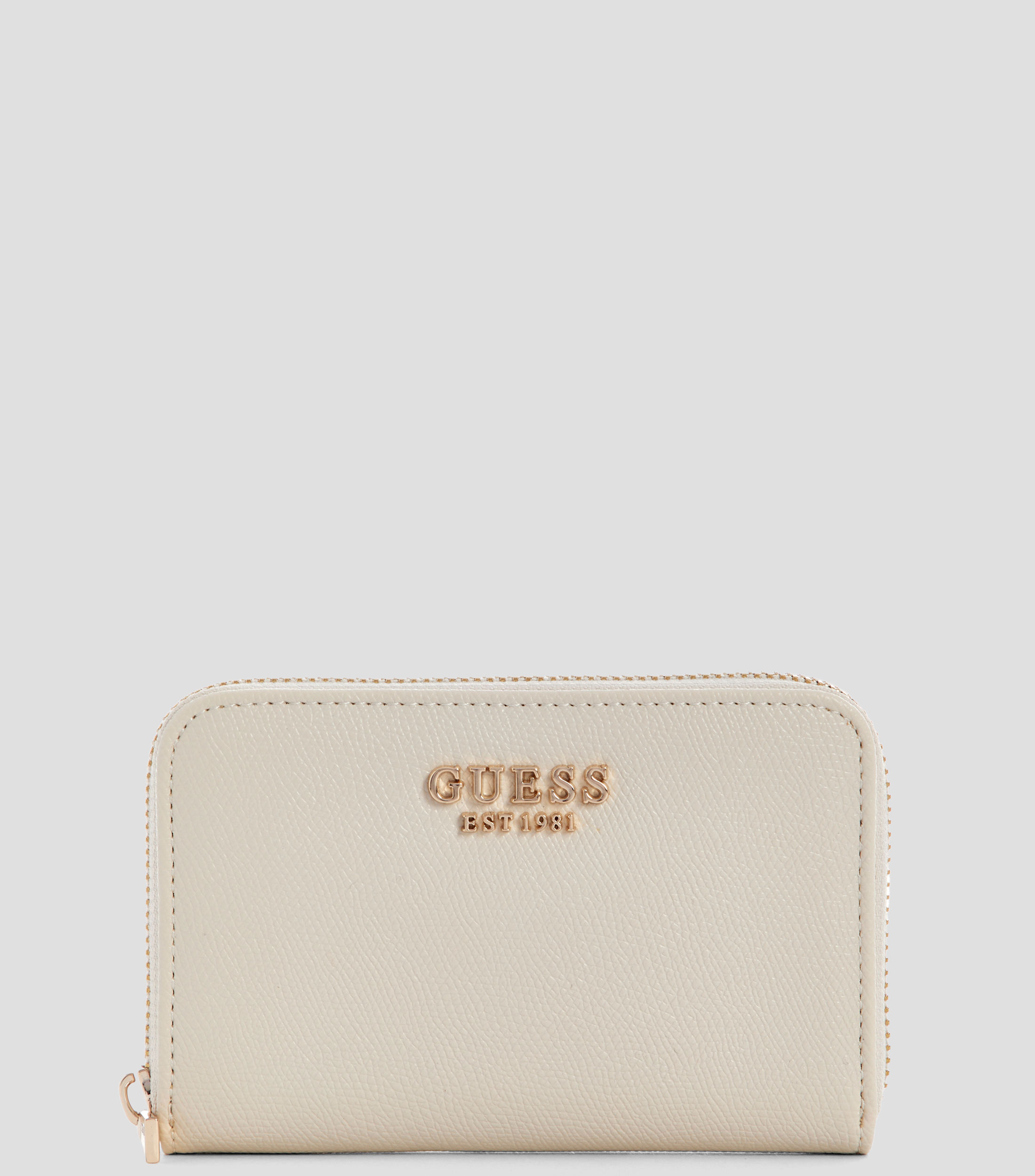 Cartera lisa con detalle texturizado Mujer
