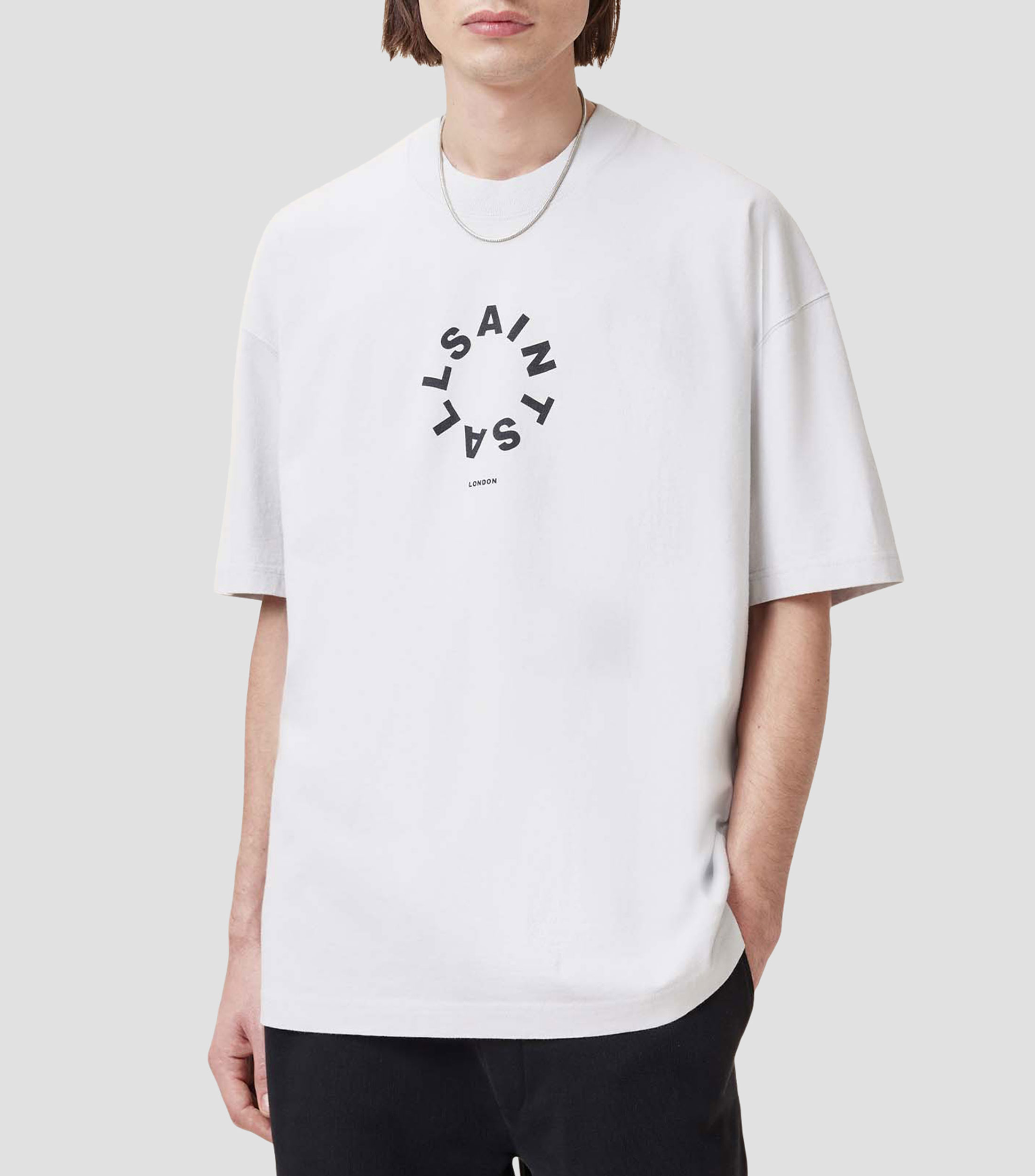 Playera cuello redondo manga corta Tierra con tipografia Hombre