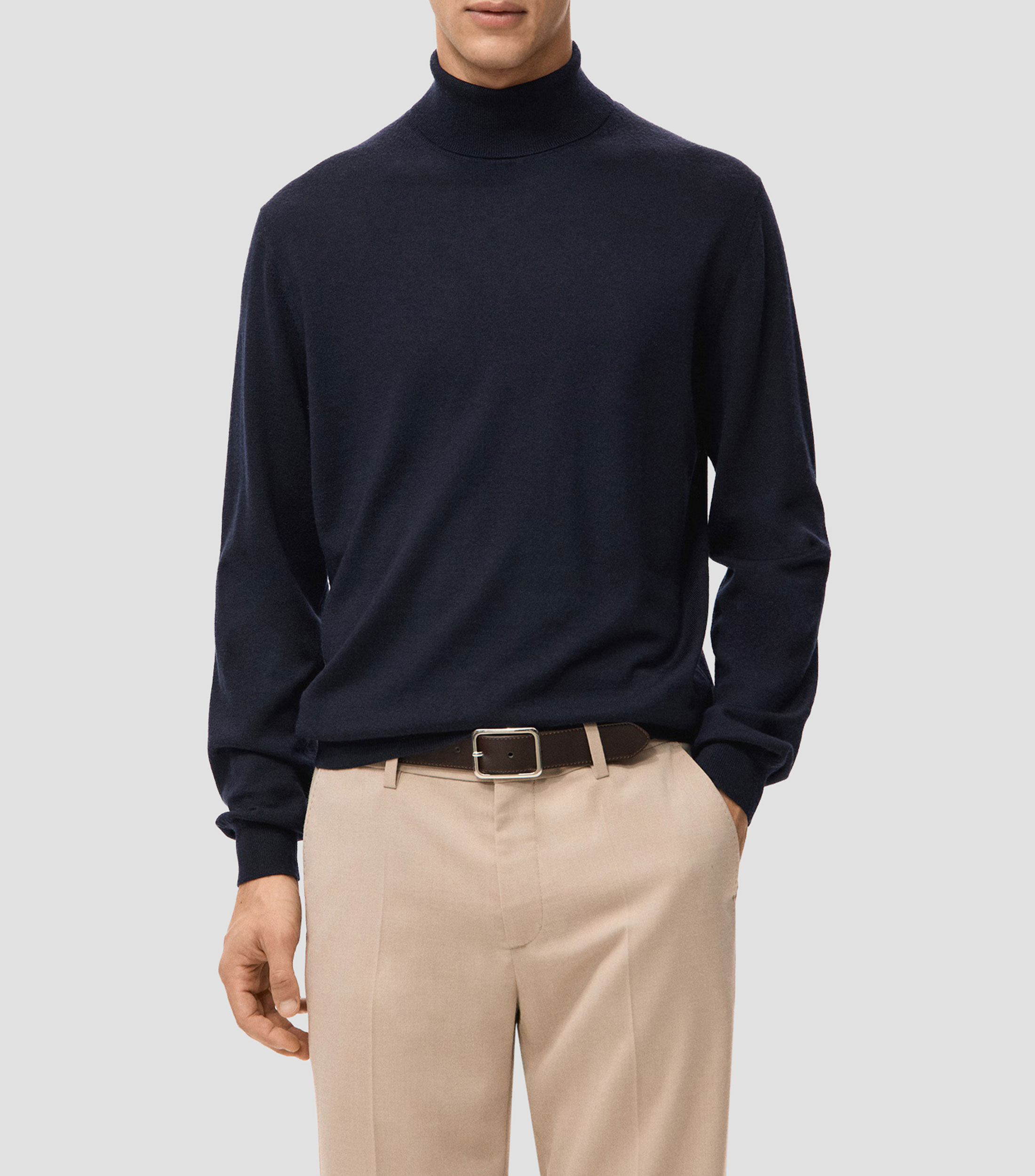 Suéter cuello de tortuga Hombre