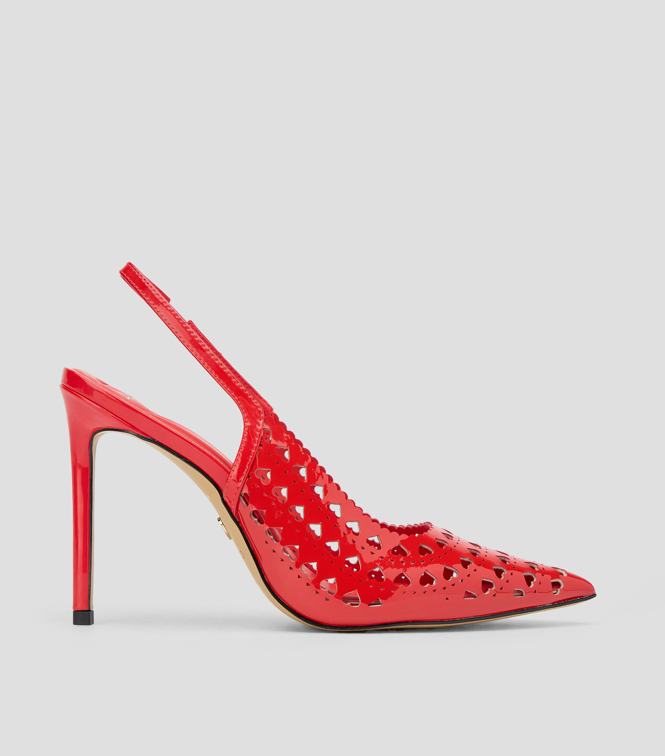 Zapatillas con tacón alto de aguja Mujer