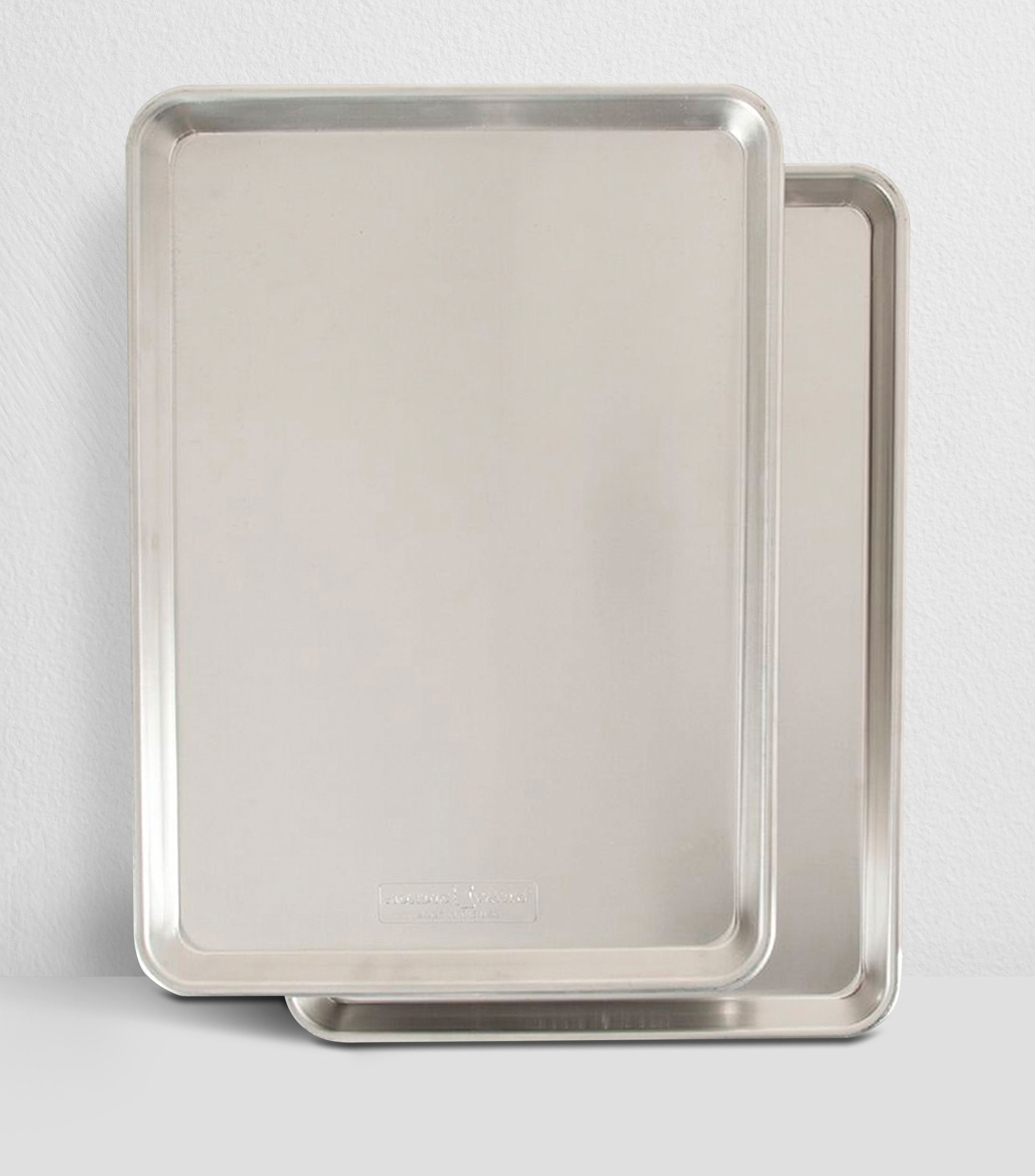 Set 2 charolas para hornear gris