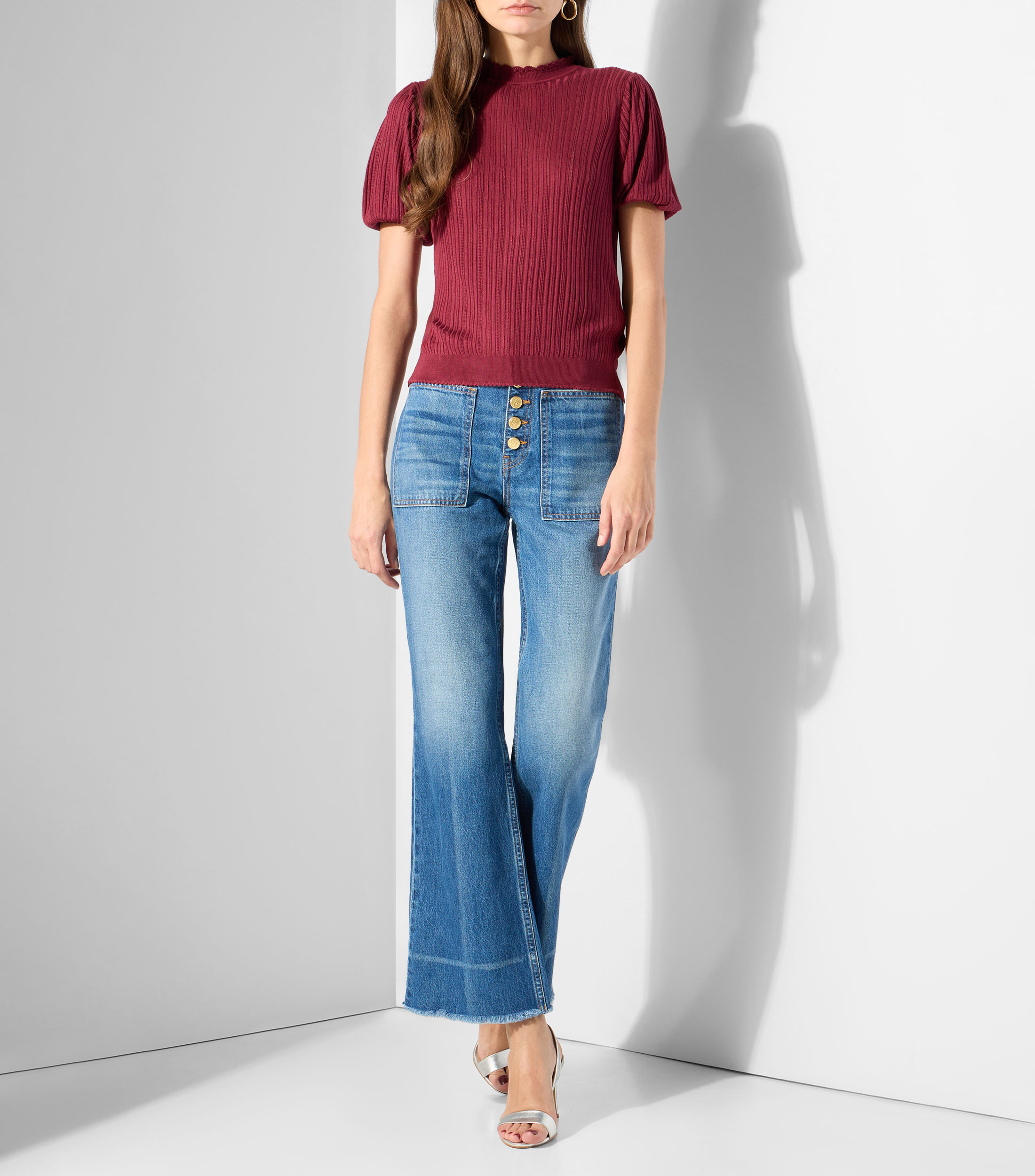 Jeans flared Mujer