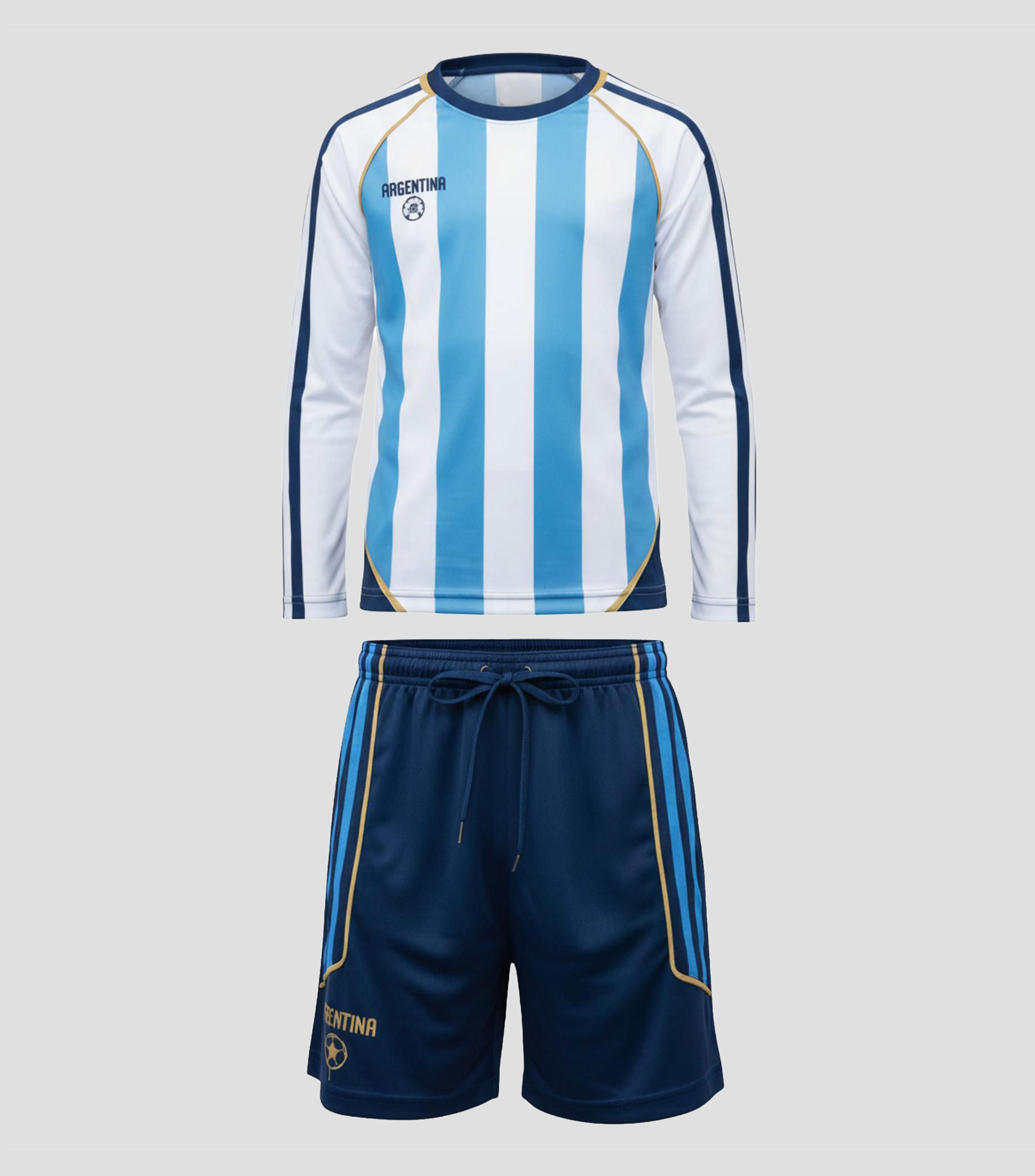 Traje de baño dos piezas Argentina estampado Niño