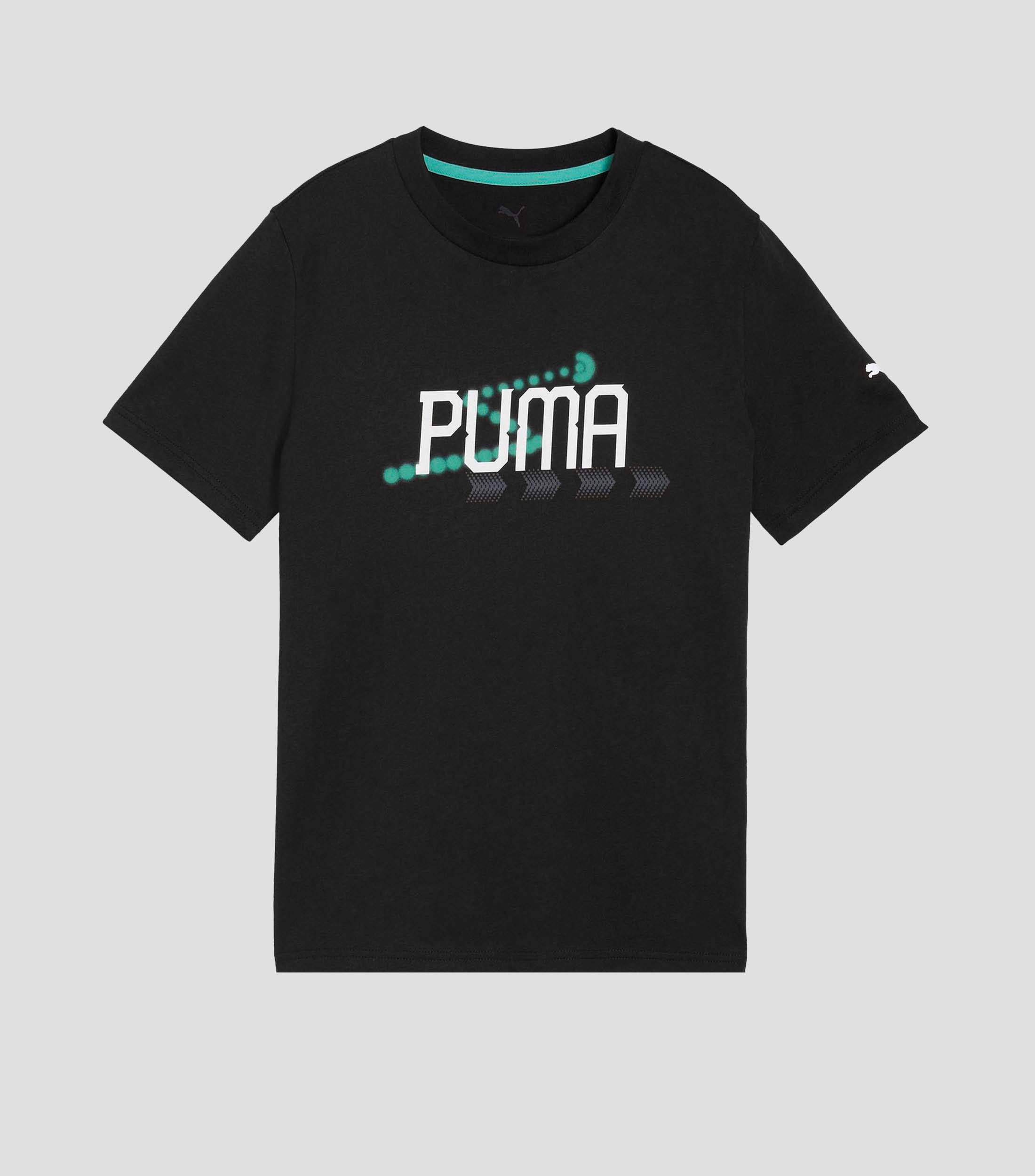 Playera cuello redondo manga corta estampada Niño