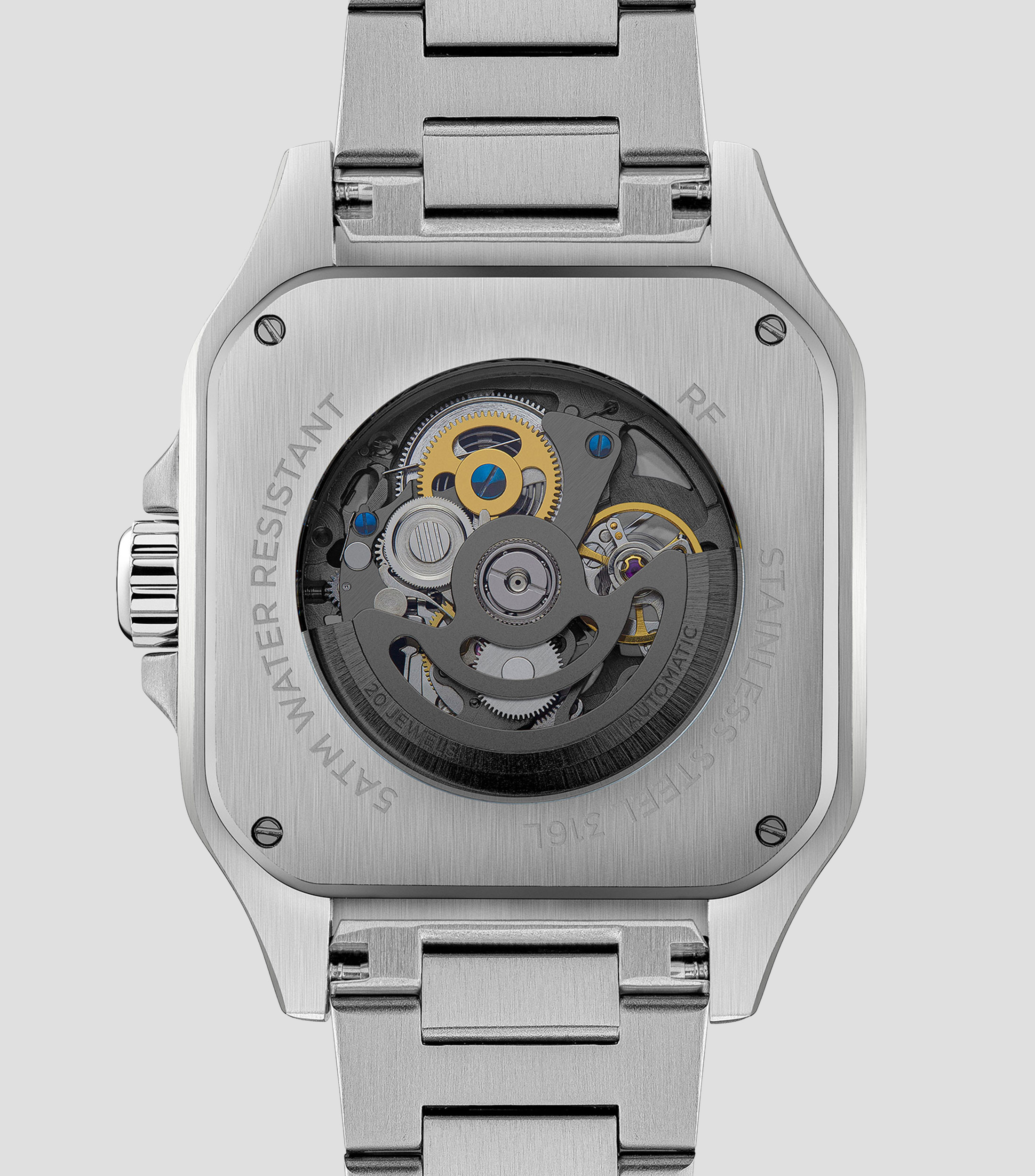 Reloj para Hombre The Ollie Casual Plateado