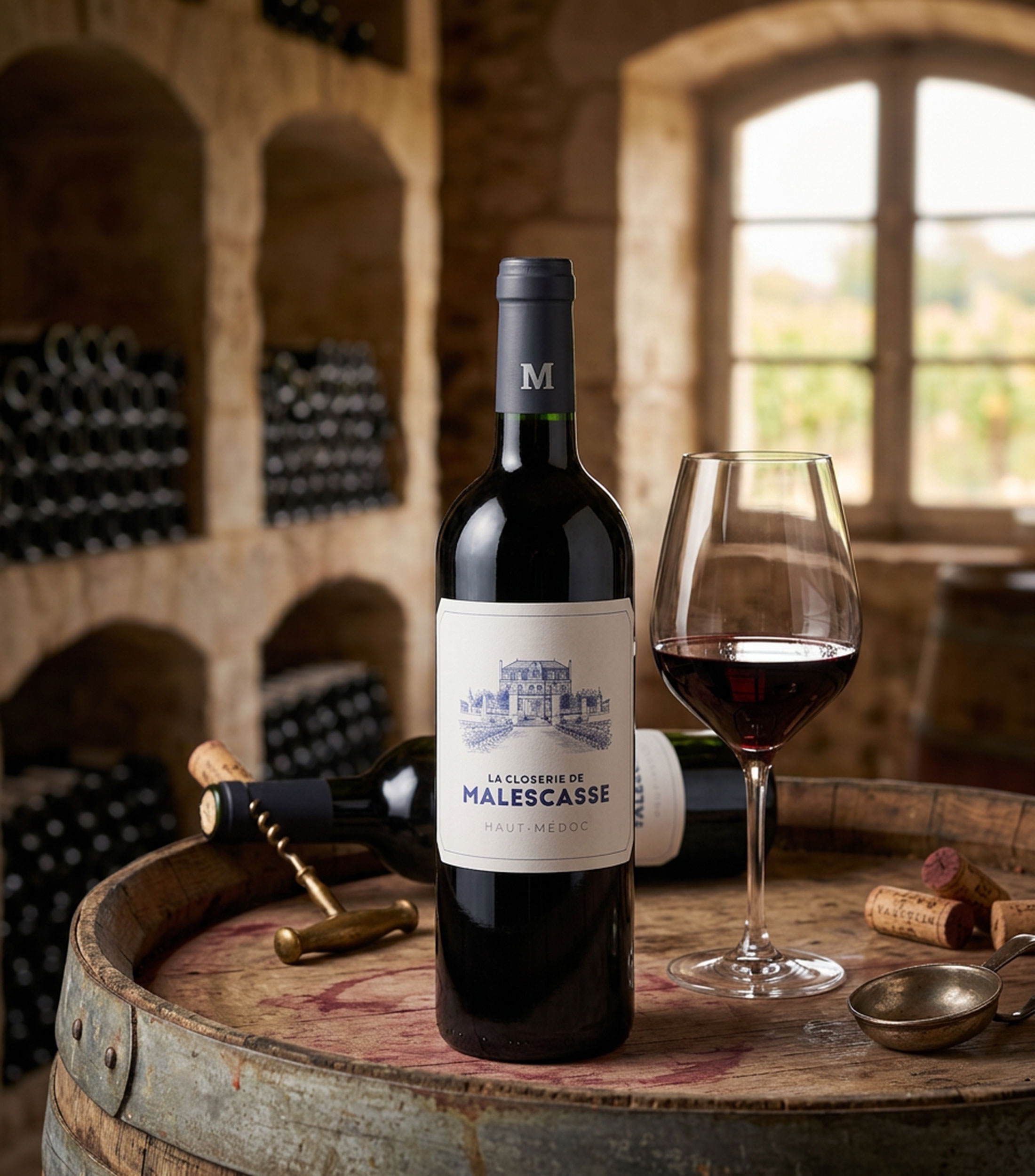 Vino tinto ensamble La Closerie de Malescasse, Francia, 750 ml