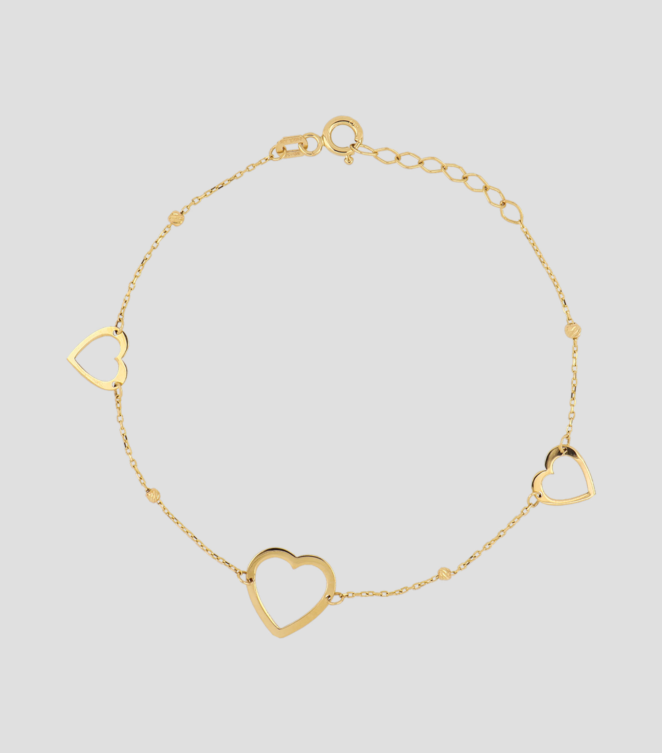 Pulsera en Oro amarillo de 14 Kilates Mujer