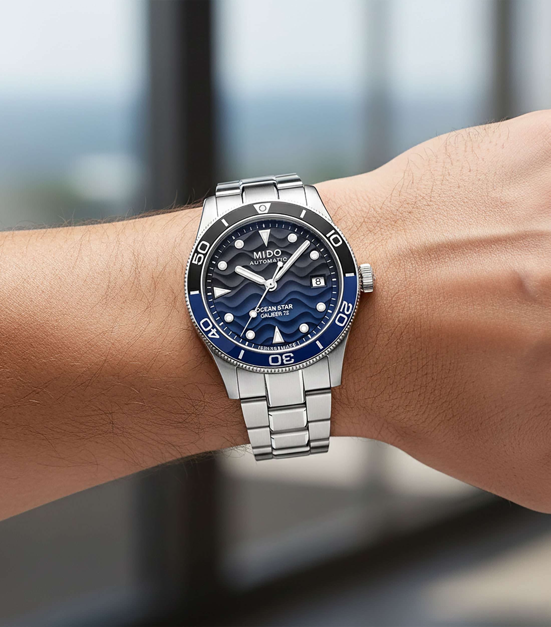 Reloj Unisex Ocean Star 39 Edición Especial plateado