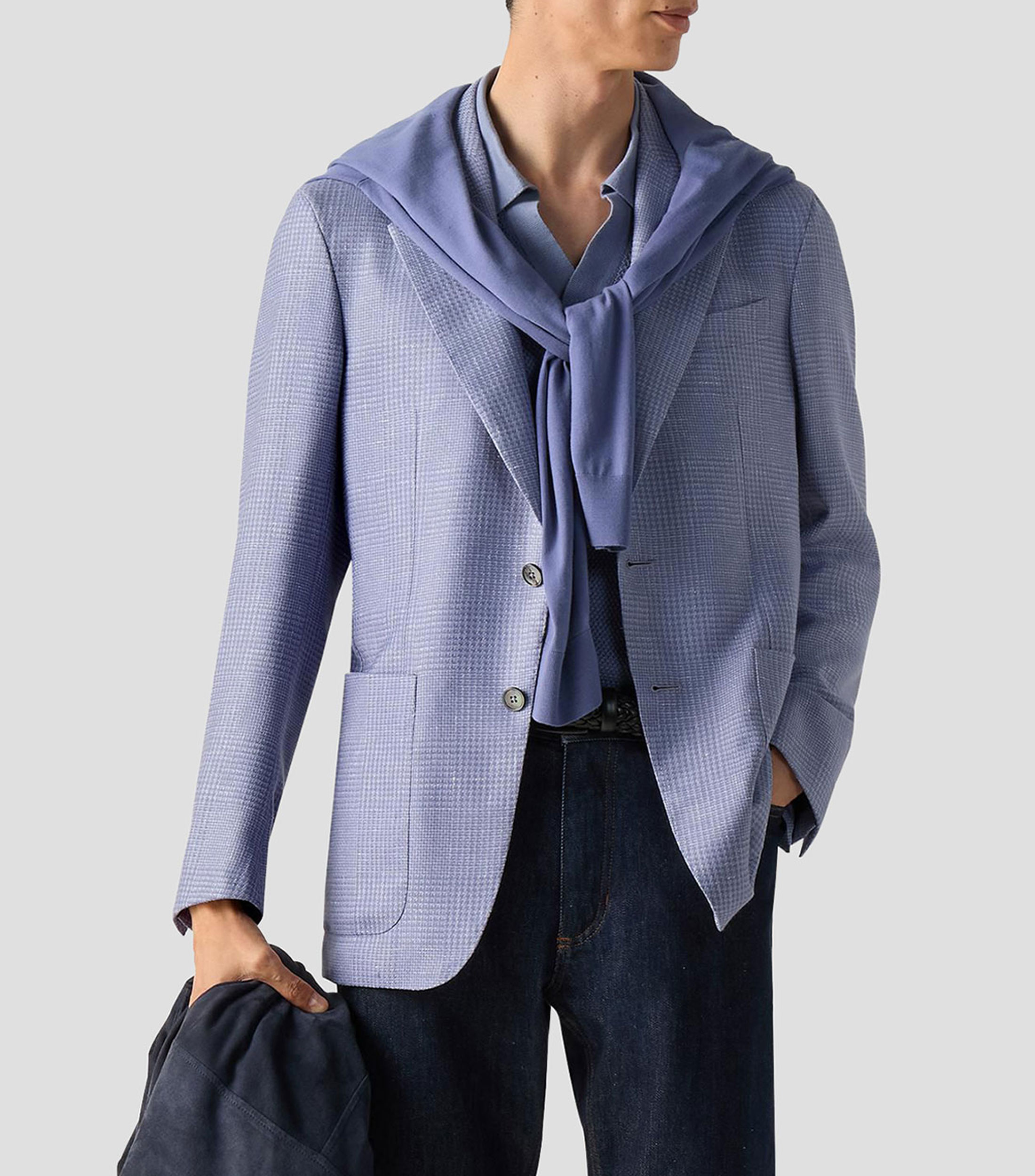 Saco estampado Hombre