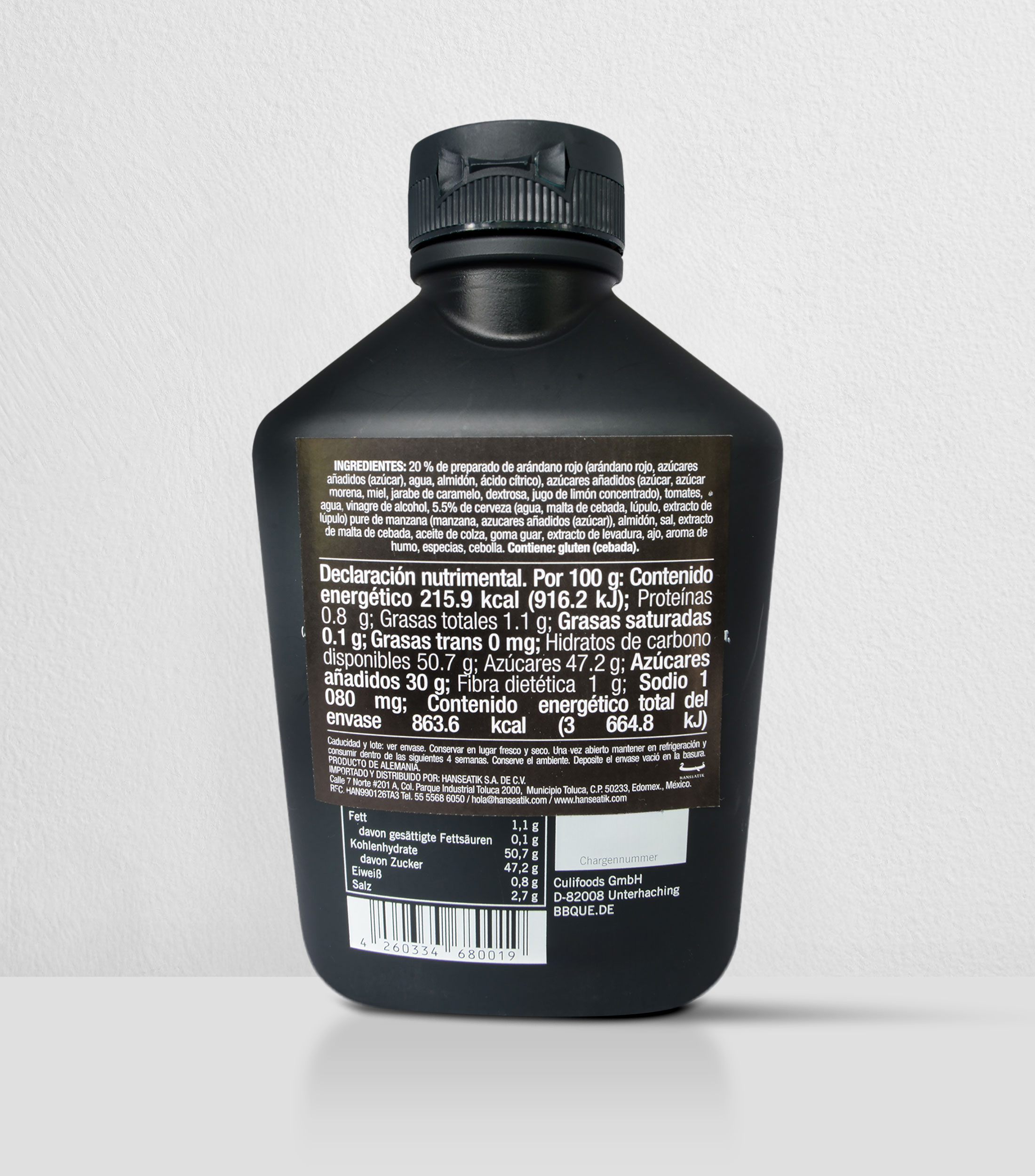 Salsa BBQ Original, 400 ml