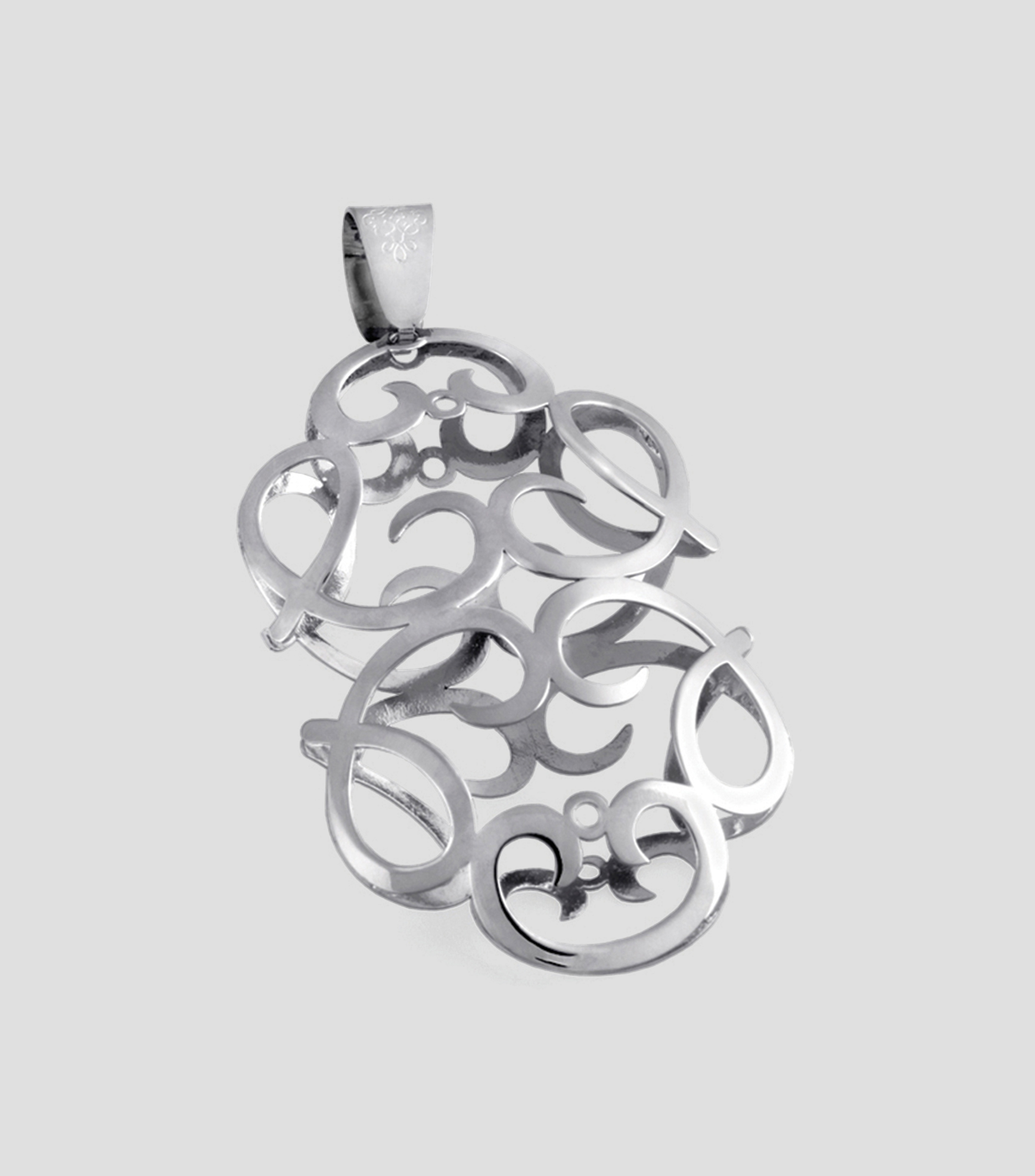 Dije en Plata .925 Símbolo Real Mujer