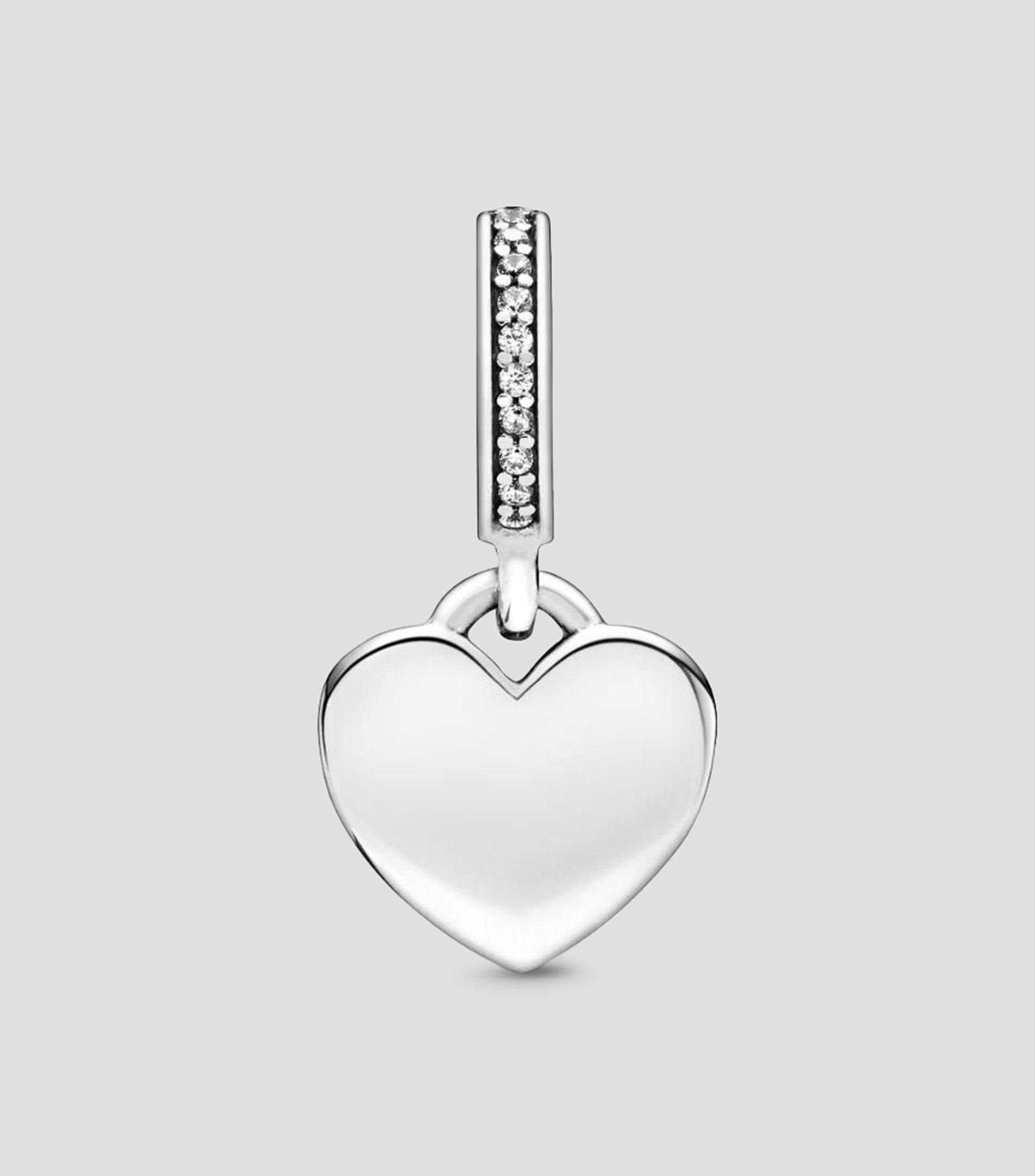 Charm en plata de primera ley corazón Mujer