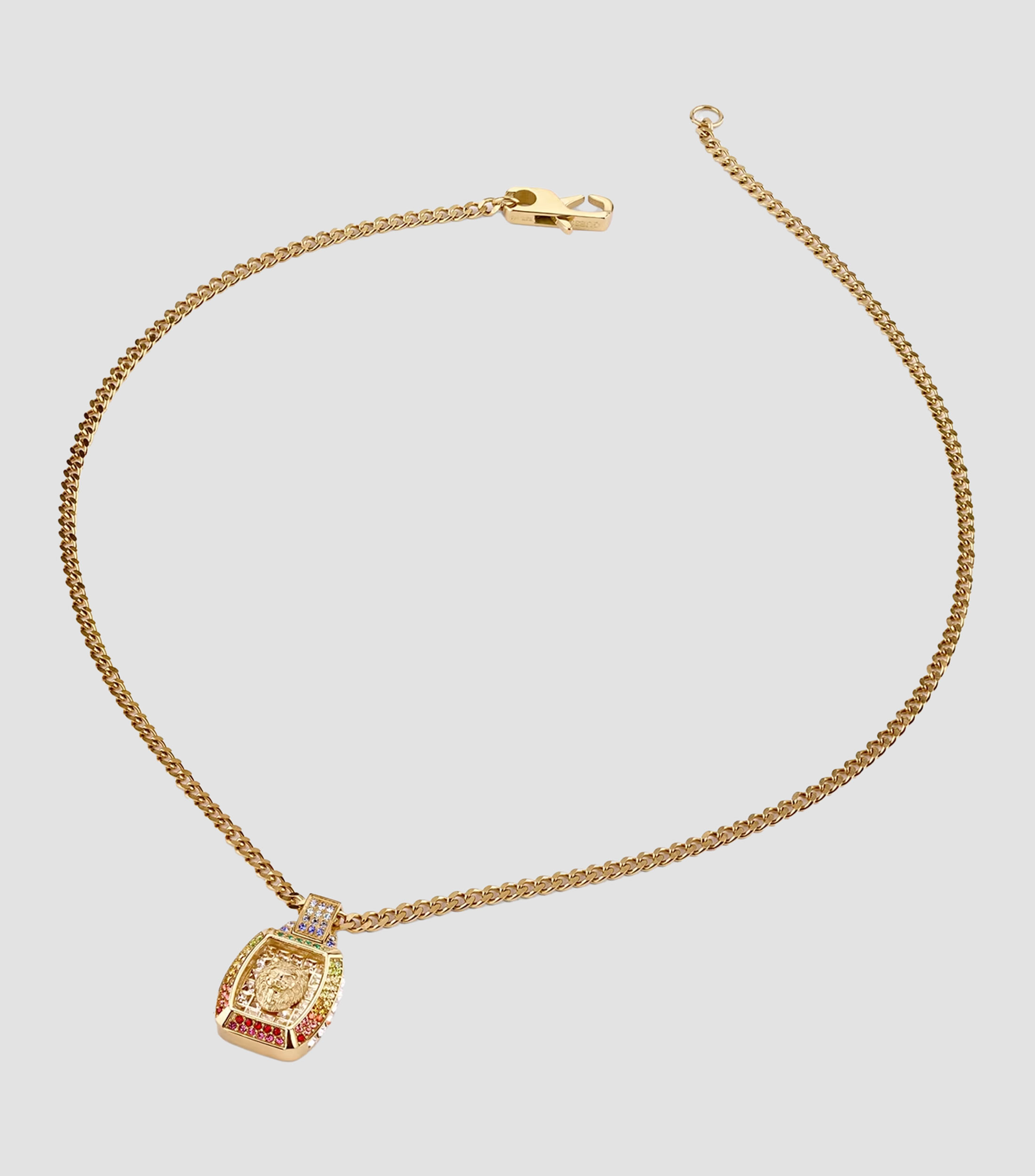 Collar Lion King con pedreria Hombre