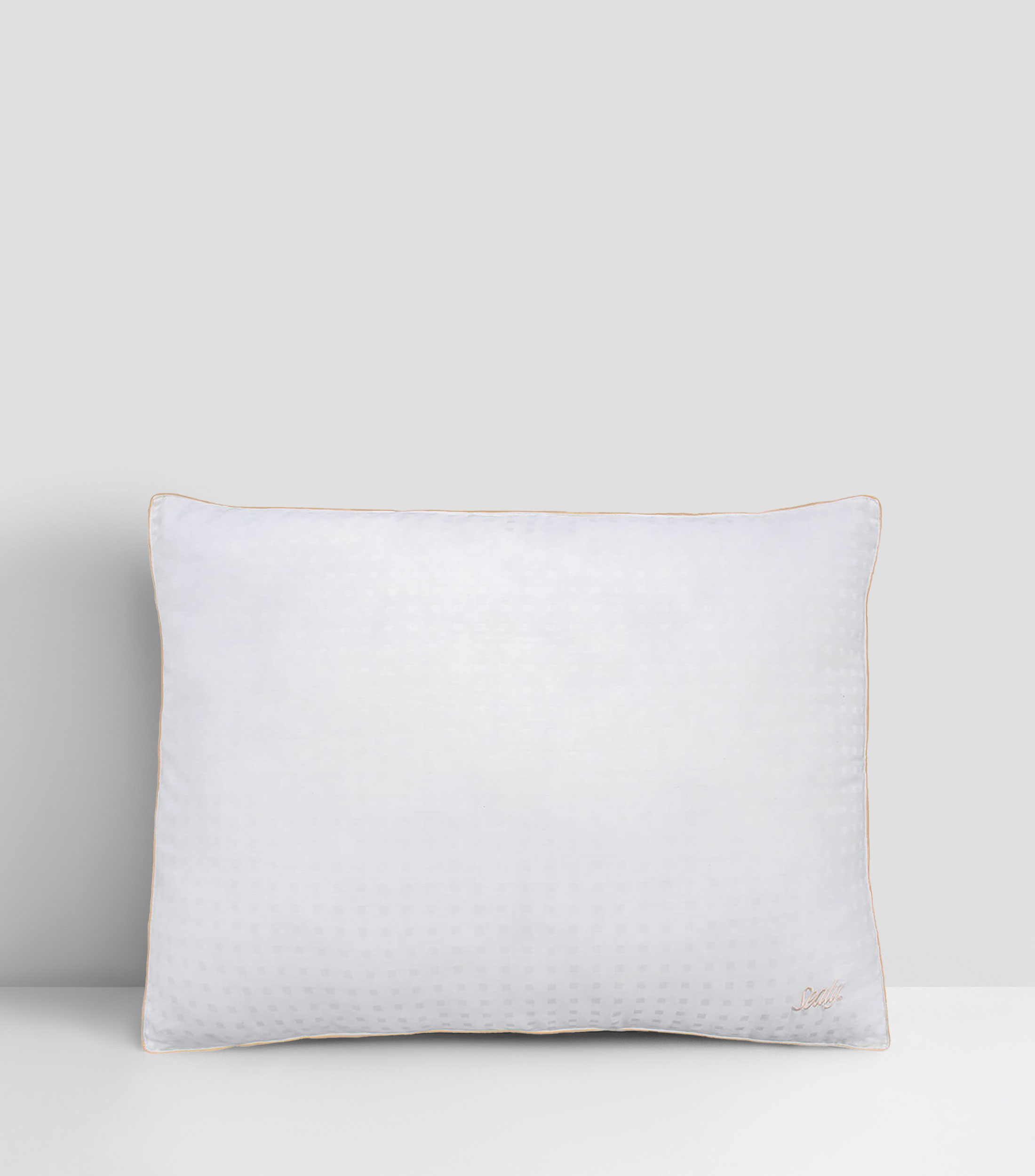 Almohada Tradicional King Size Confort Medio Down Alternative Blanca