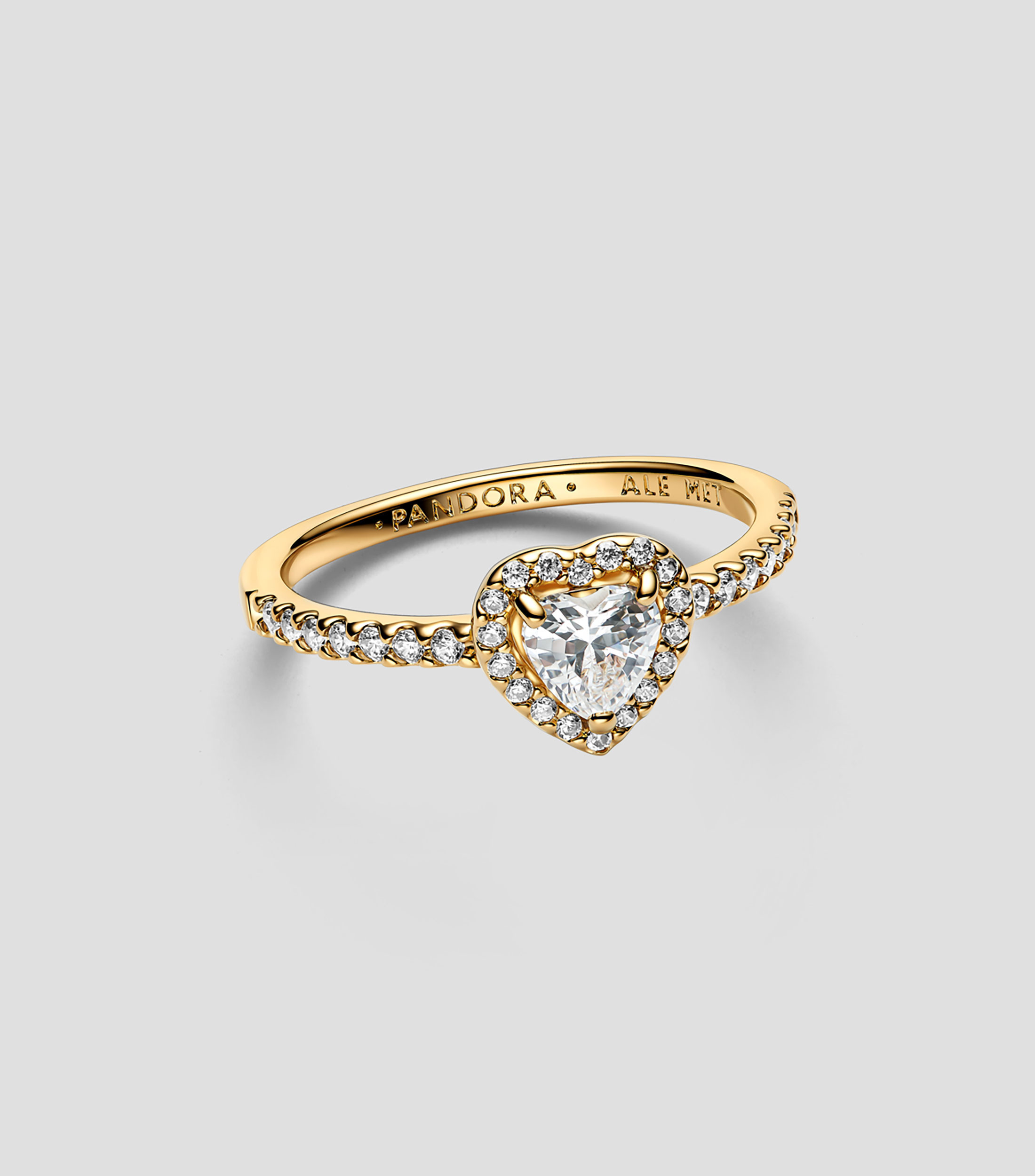 Anillo en Plata Corazón en Relieve Mujer
