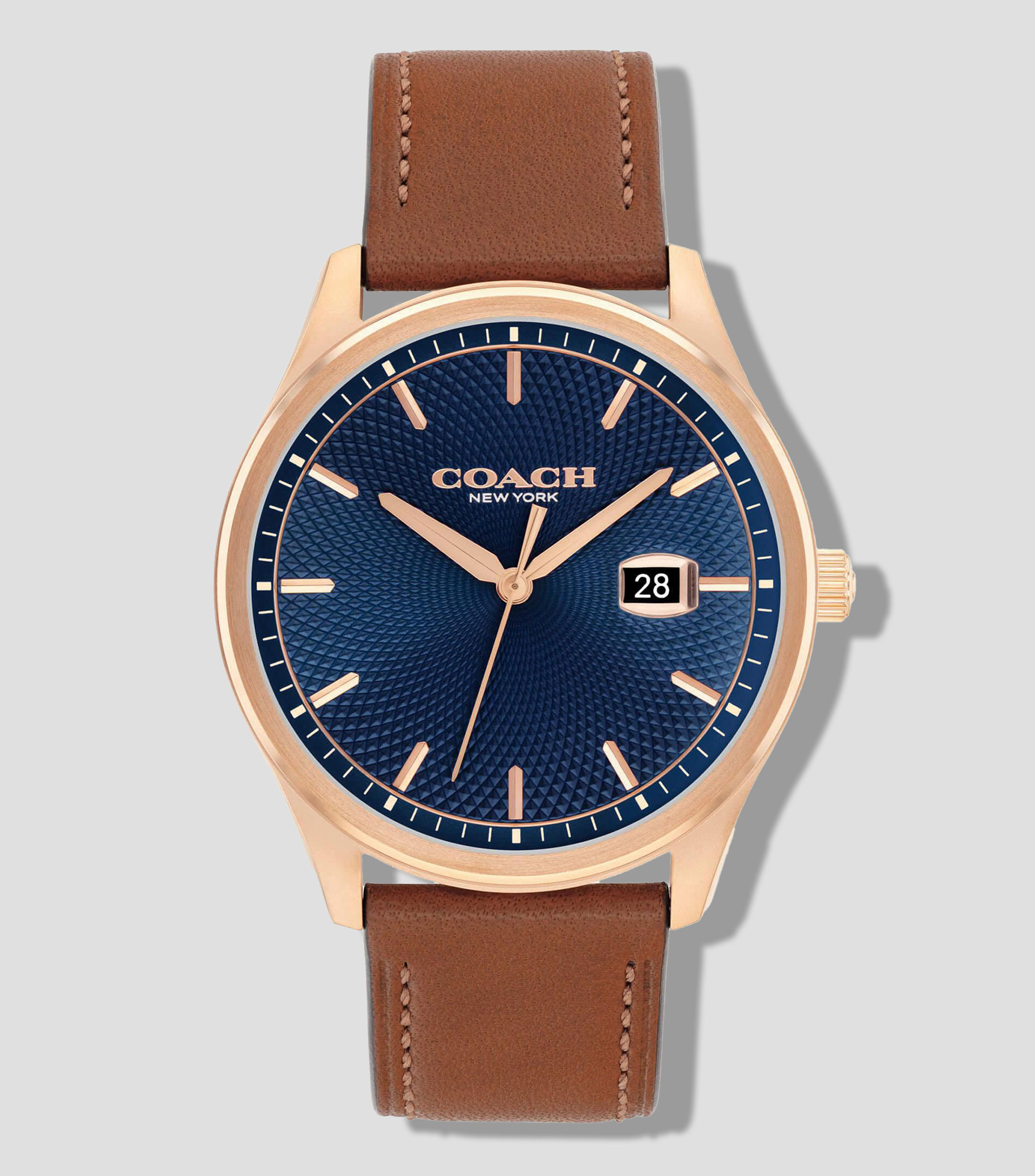 Reloj para Hombre Oliver Casual Azul, Oro Rosa
