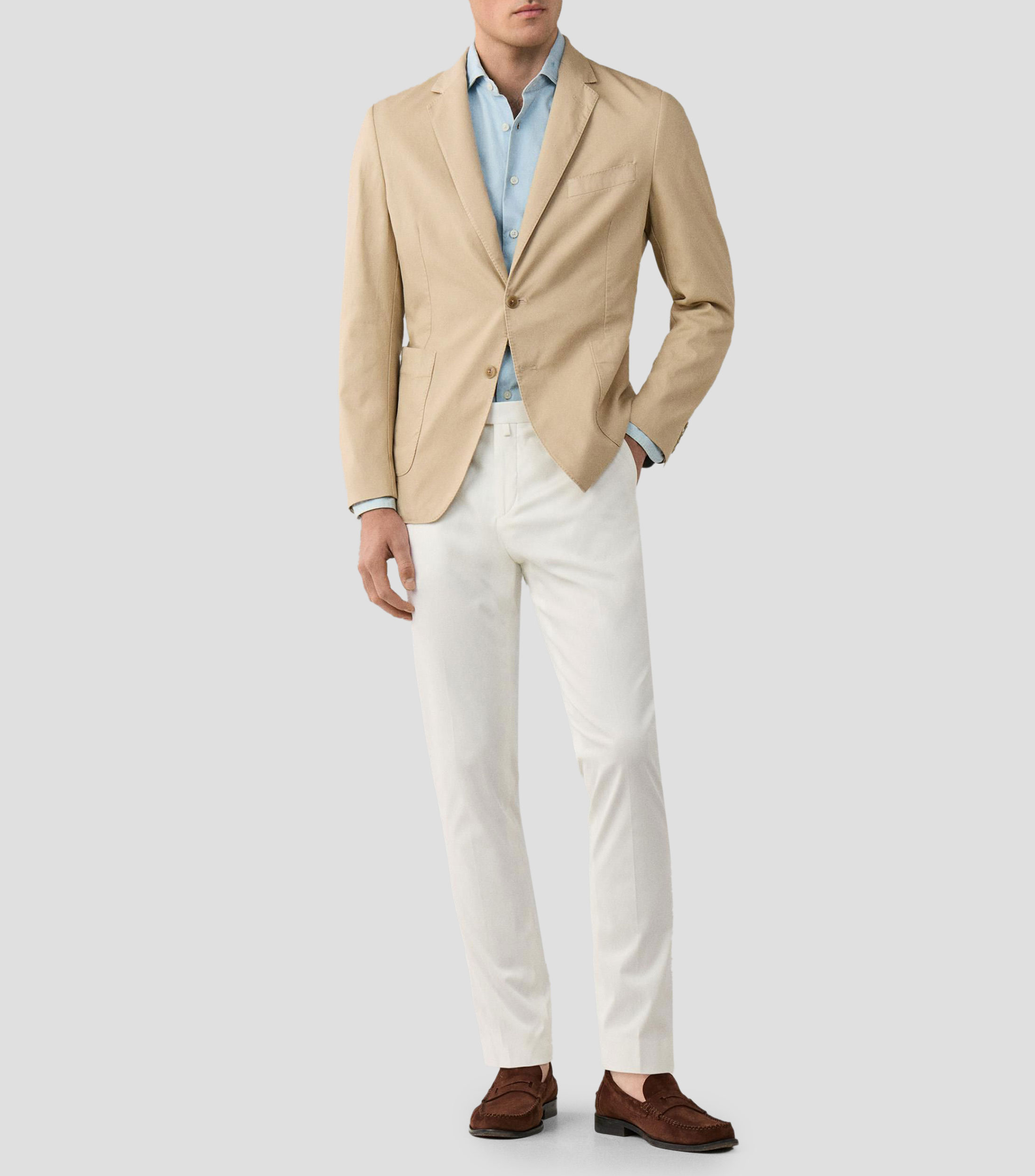 Blazer liso Hombre