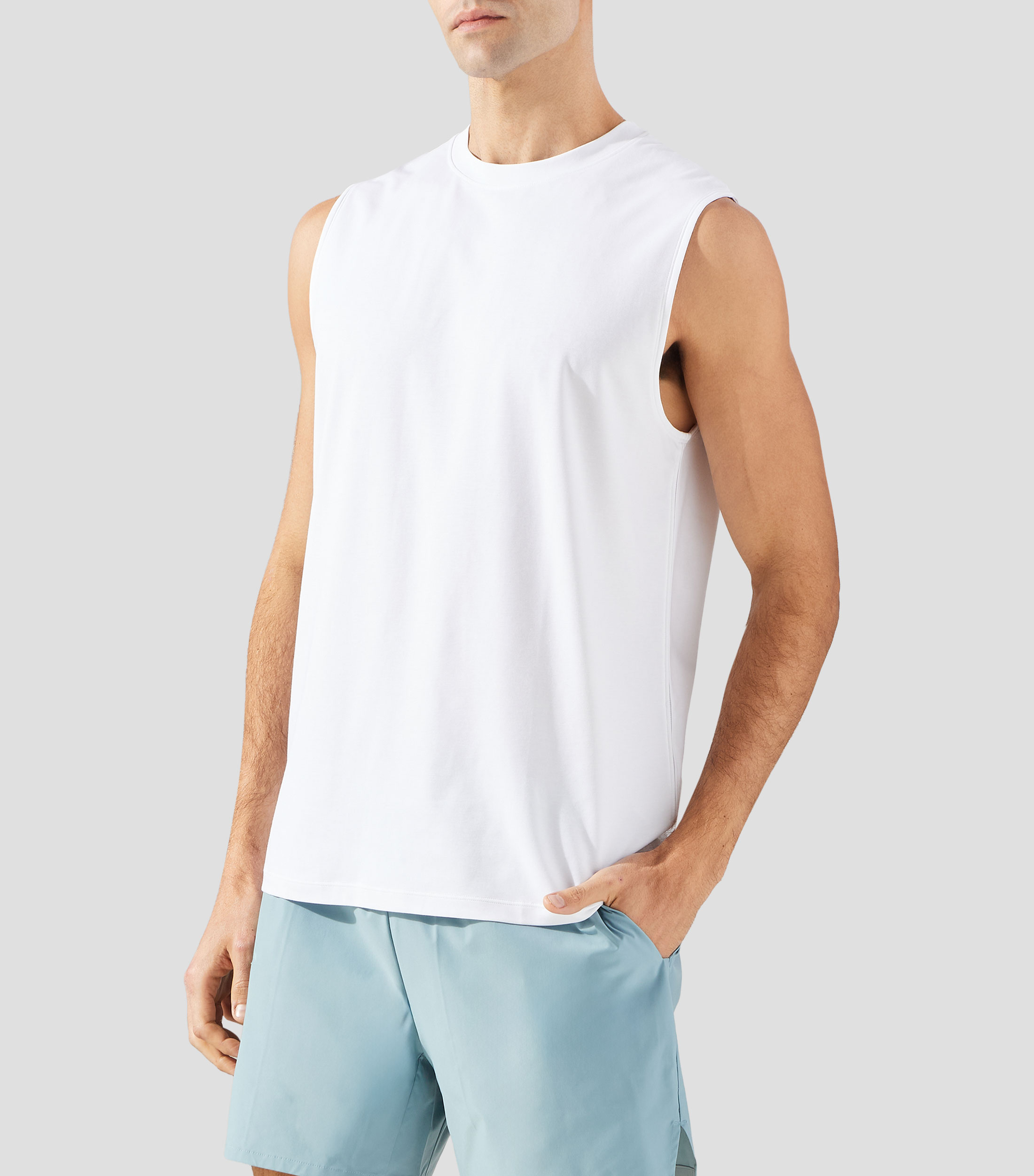 Playera de entrenamiento lisa Hombre