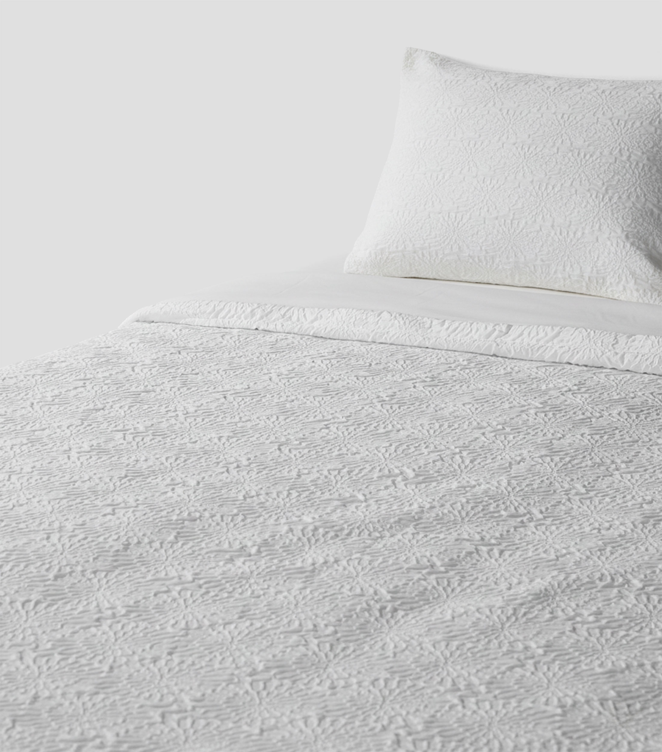 Funda para duvet king size Kampur blanca