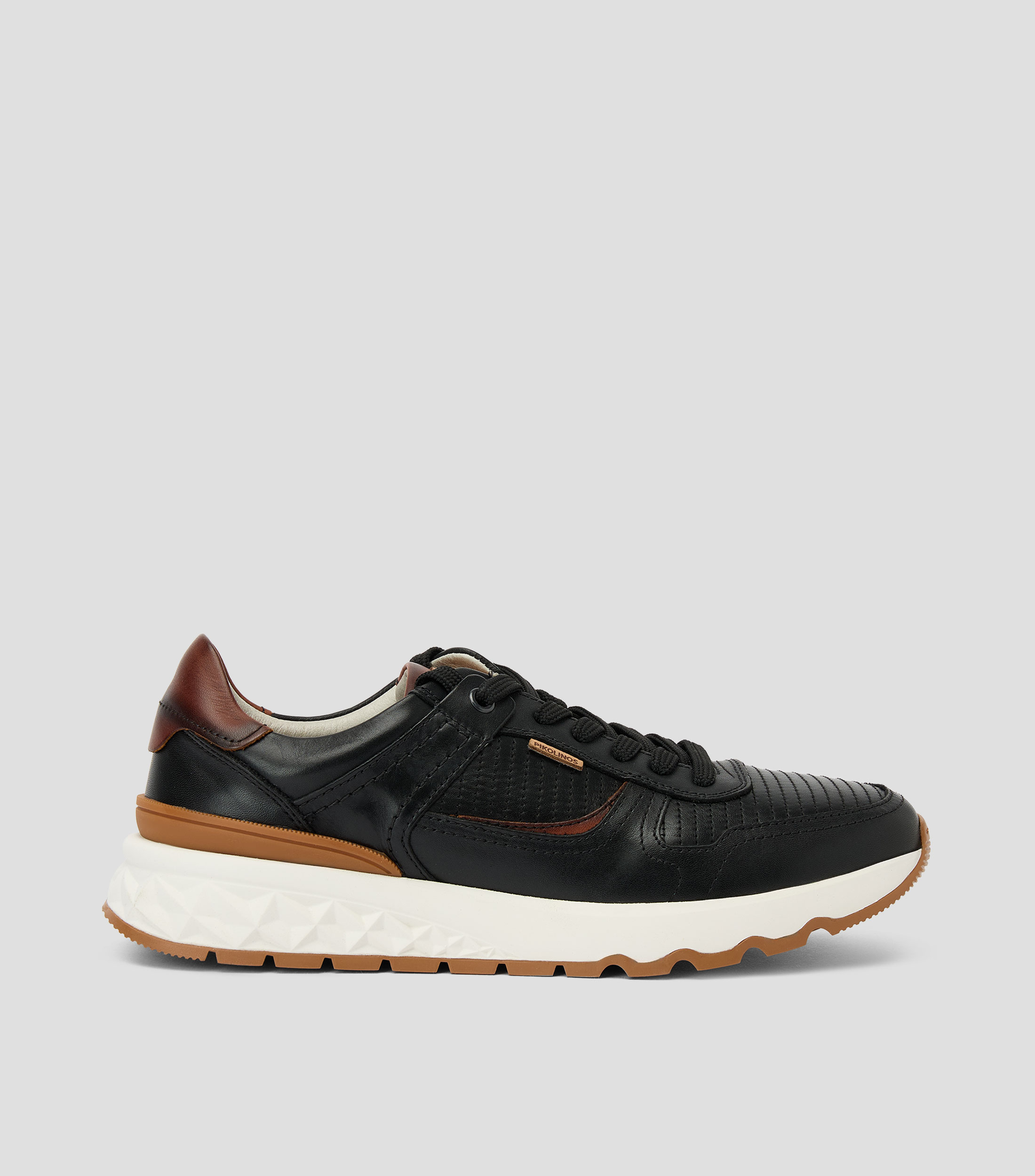 Tenis casuales en piel Hombre