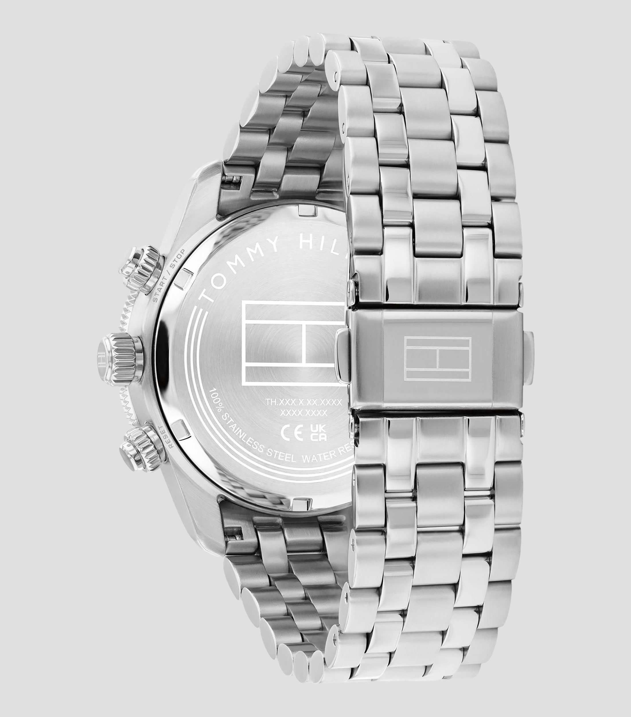 Reloj para hombre Th85 casual Azul, Plateado