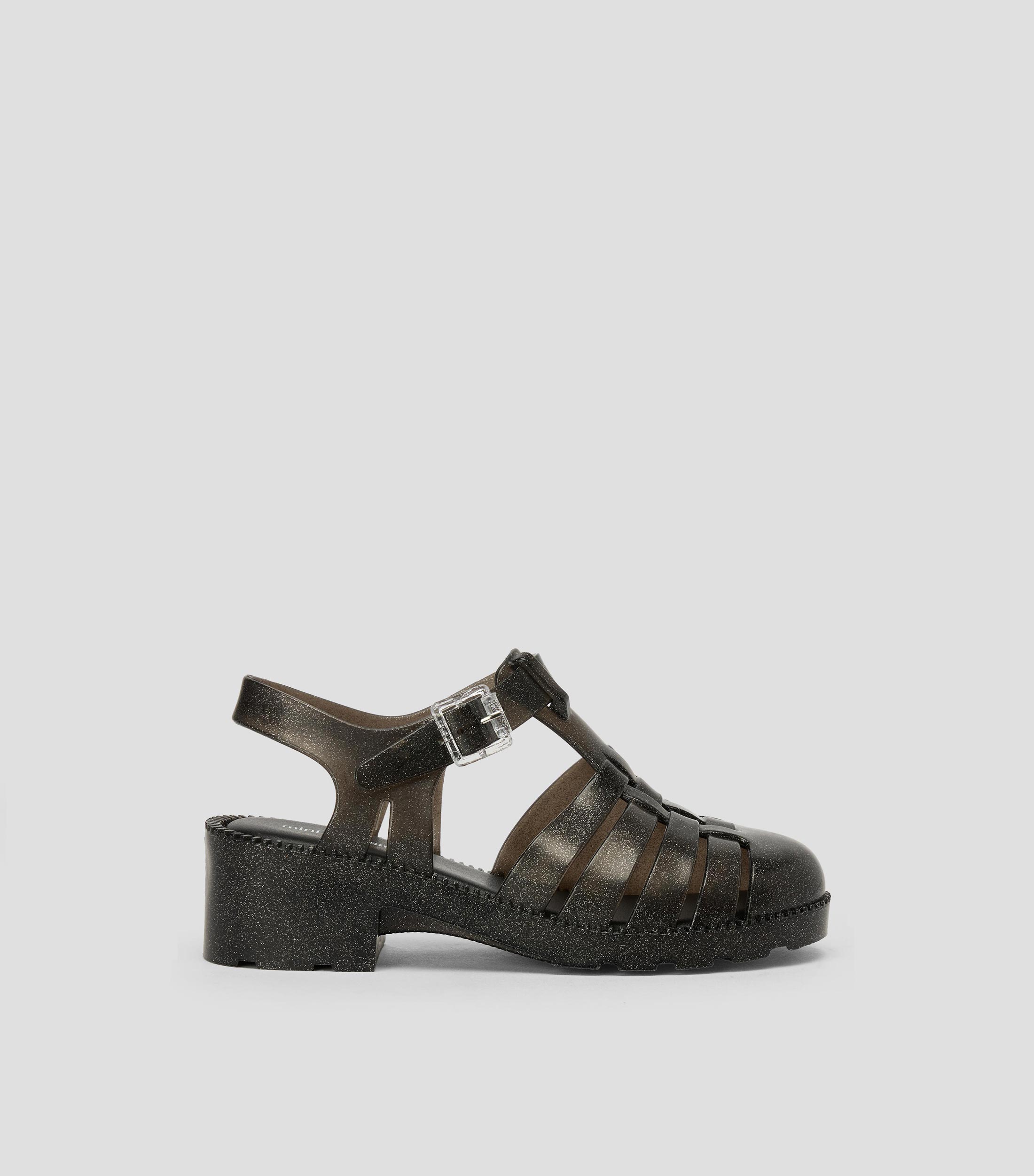 Sandalias con tacón bajo ancho pulsera y tacón bajo ancho Niña