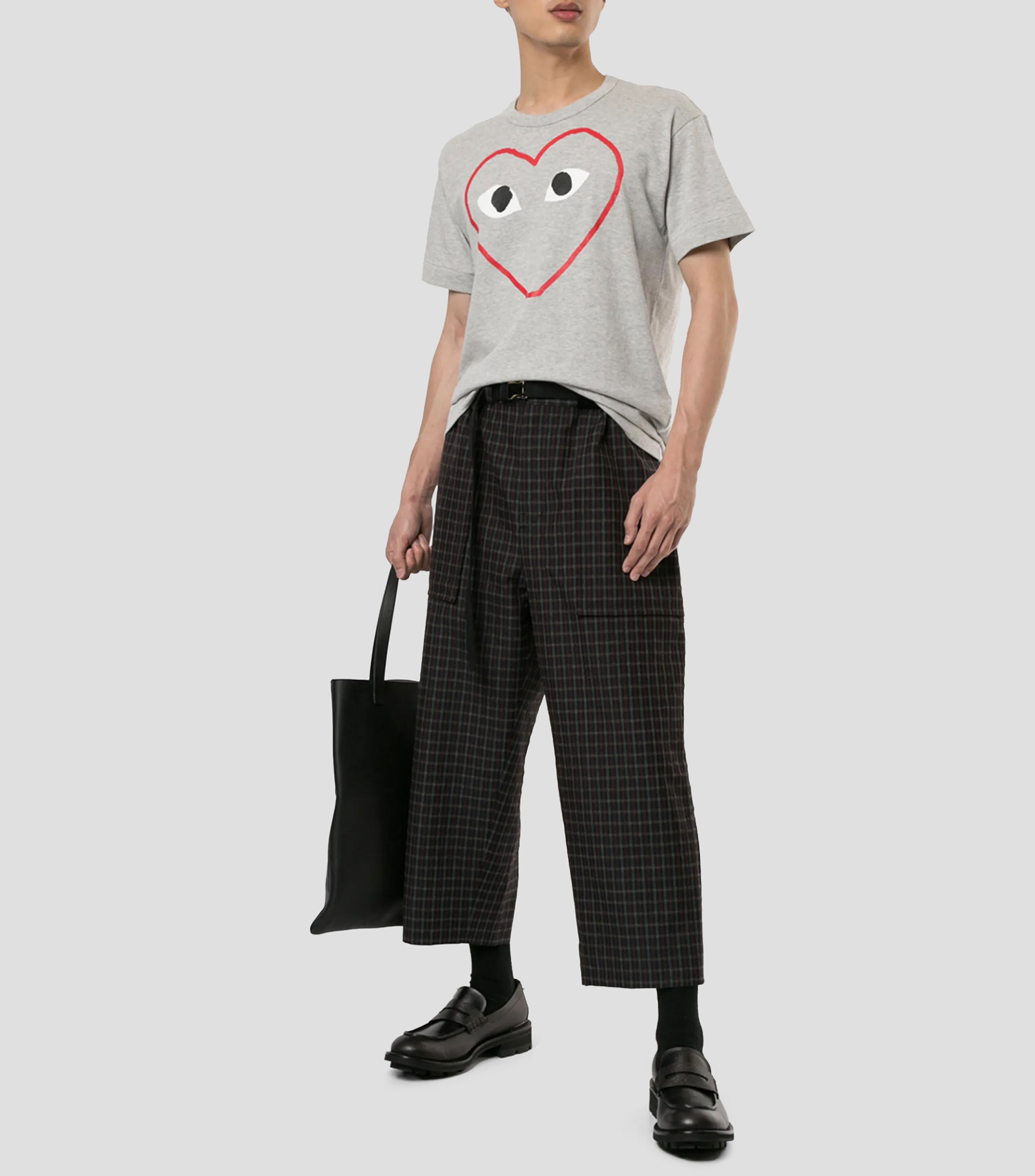 Playera cuello redondo manga corta estampada Hombre